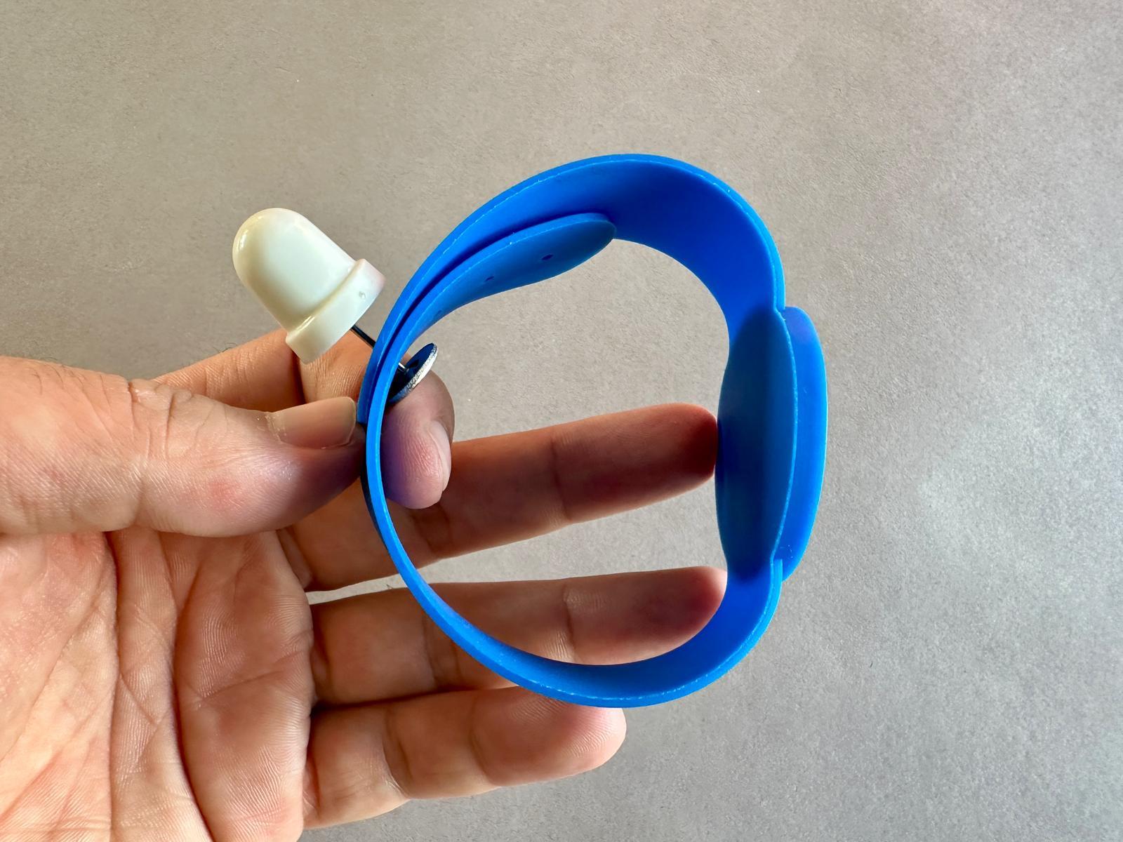 13.56Mhz RFID Bileklik Kilitlenebilir Mavi