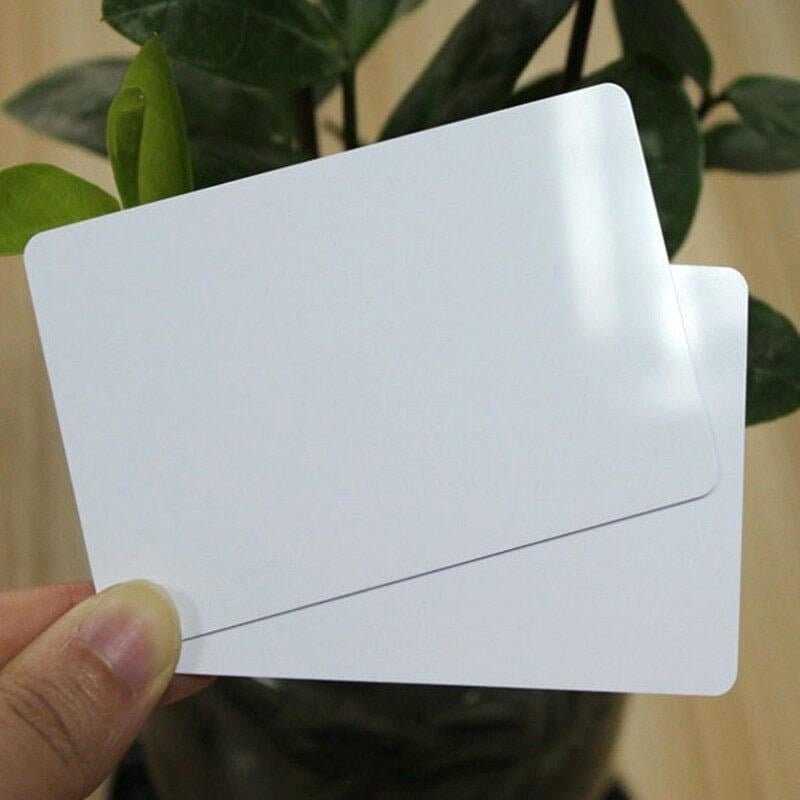 Boş Plastik Kart PVC - Baskıya Uygun