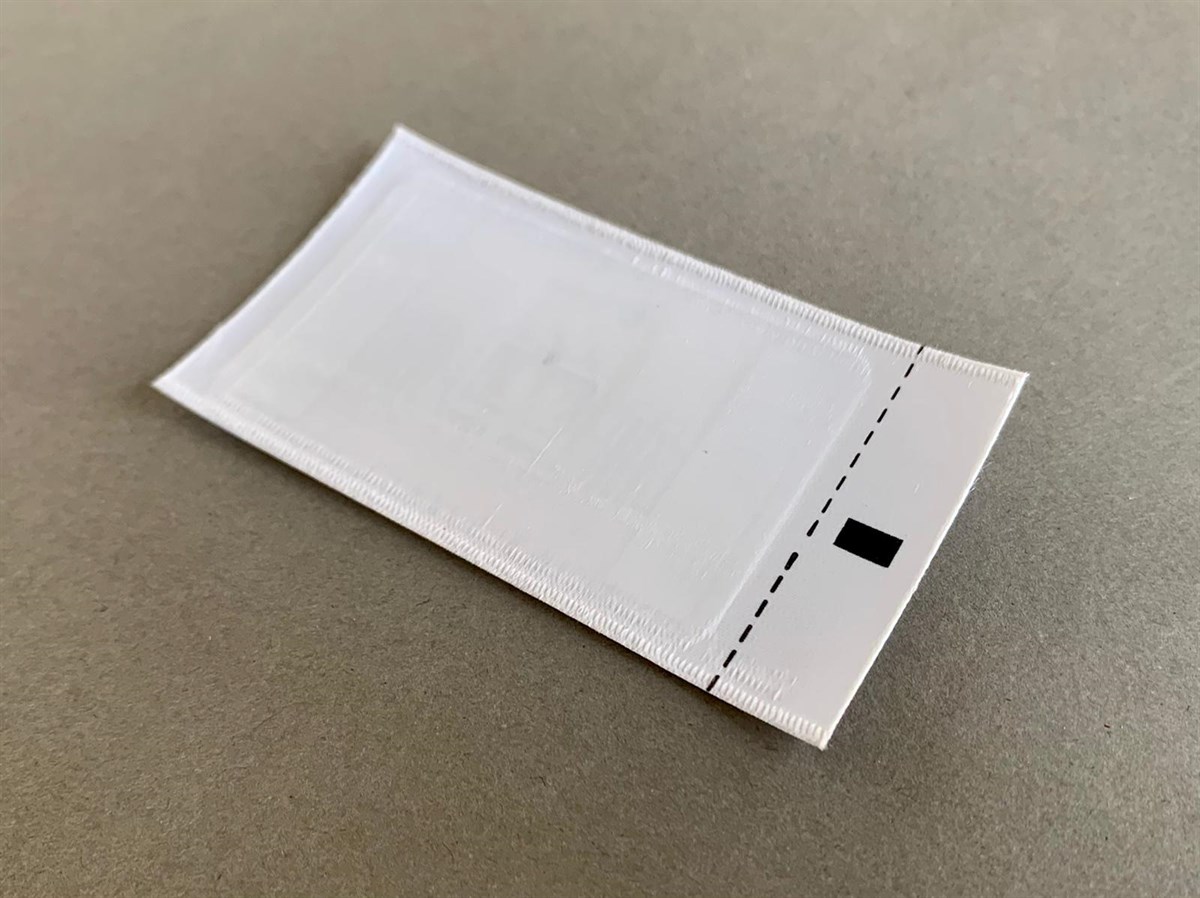 DT46 Dikilebilir RFID Tekstil Etiketi