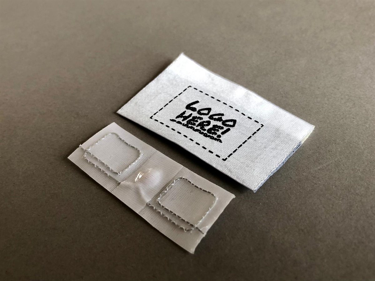 M51 Logolu RFID Çamaşır Etiketi