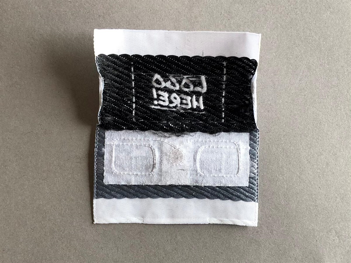 M51 Logolu RFID Çamaşır Etiketi