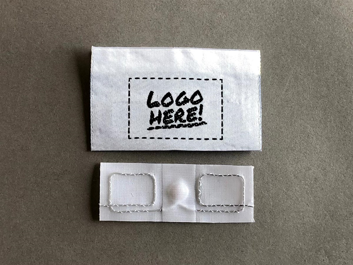 M51 Logolu RFID Çamaşır Etiketi