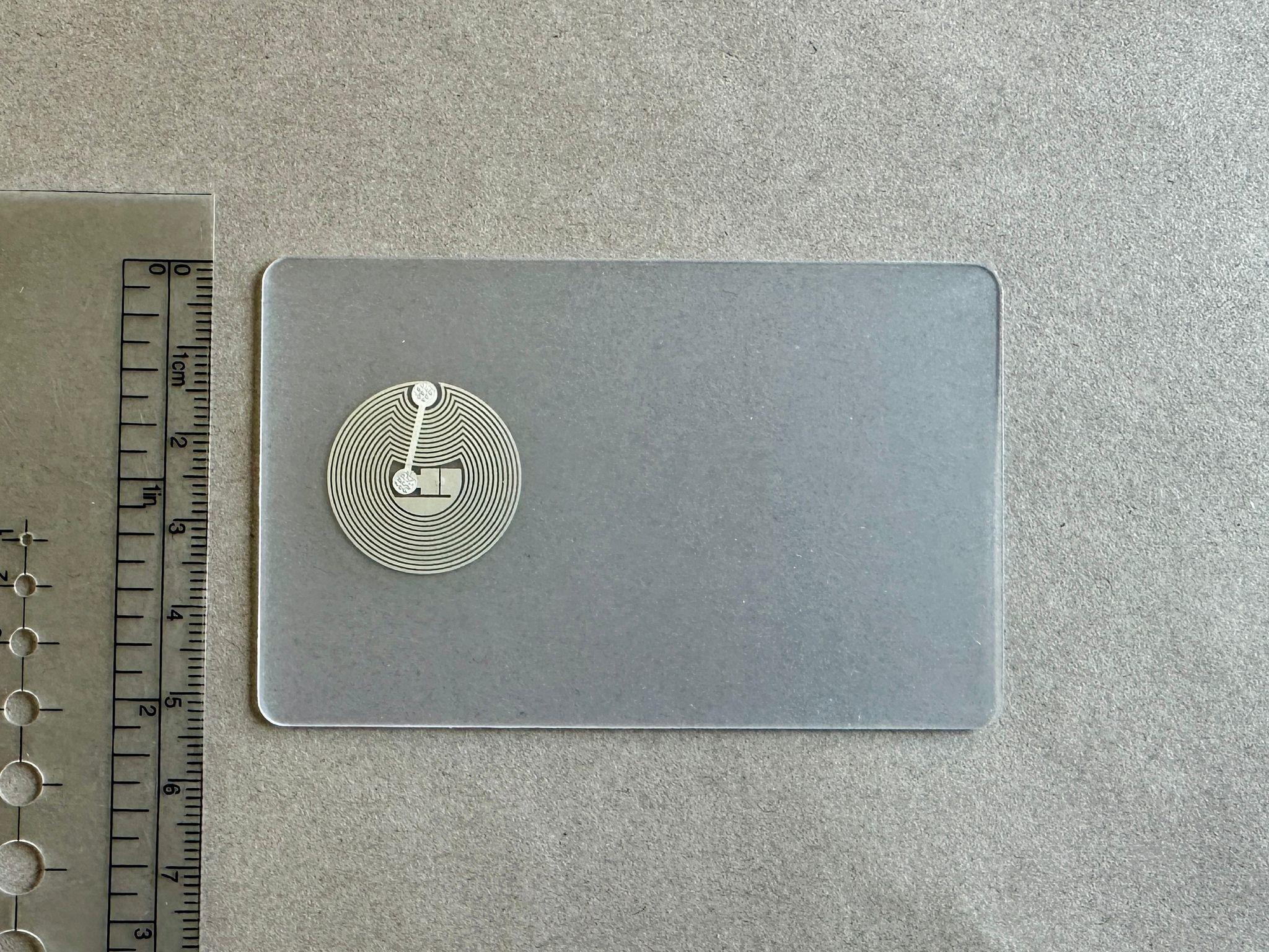 NFC Kart Şeffaf NTAG213