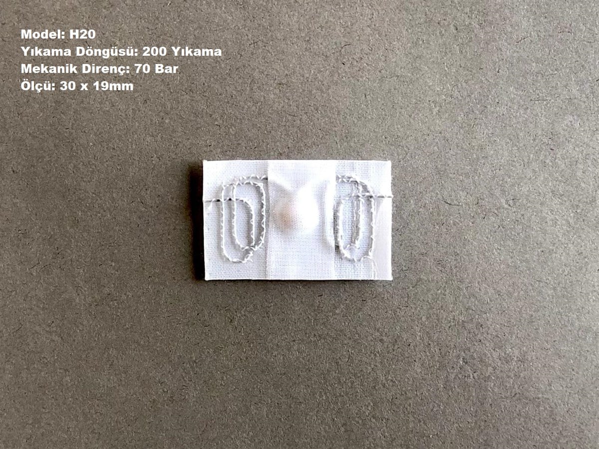 Numune RFID Çamaşır Etiket Paketi