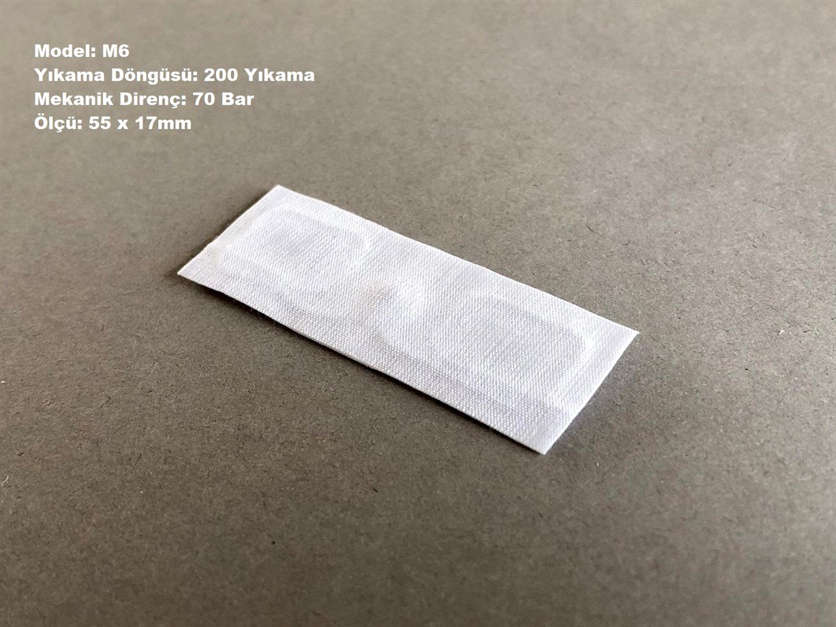 Numune RFID Çamaşır Etiket Paketi