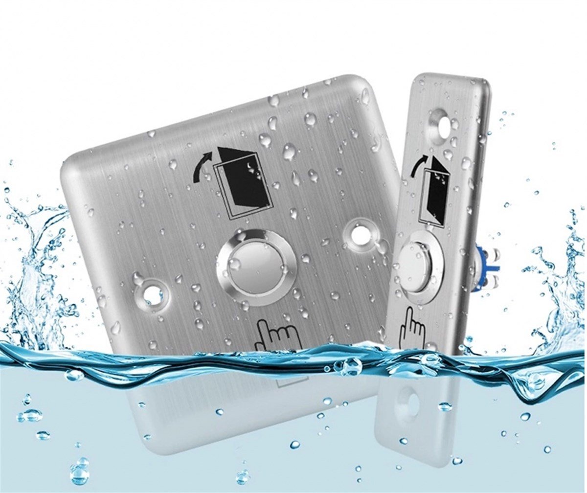 Paslanmaz Çelik Kapı Butonu