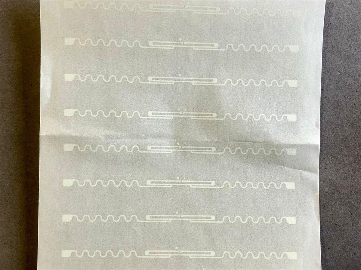 Şeffaf RFID Kütüphane Etiketi