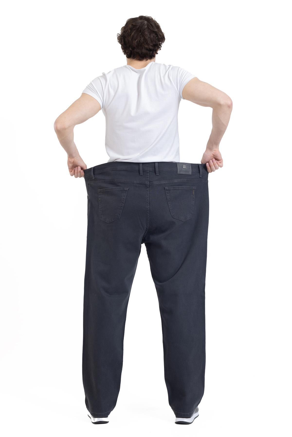 Erkek Jumbo Boy Battal Kanvas Büyük Beden Geniş Kalıp Pantolon 712