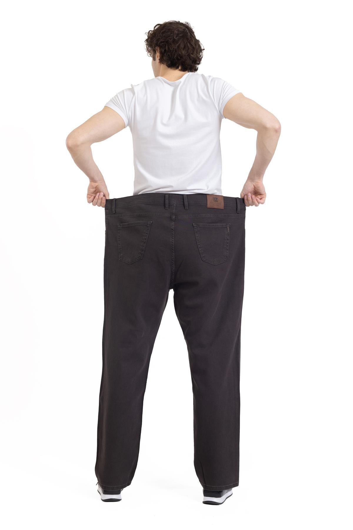 Erkek Jumbo Boy Battal Kanvas Büyük Beden Geniş Kalıp Pantolon 712