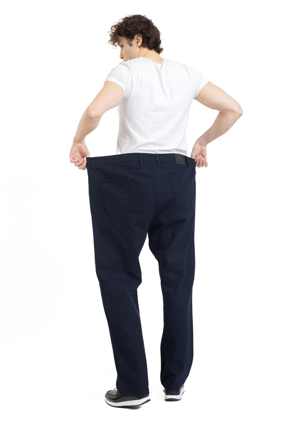 Erkek Jumbo Boy Battal Kanvas Büyük Beden Geniş Kalıp Pantolon 712