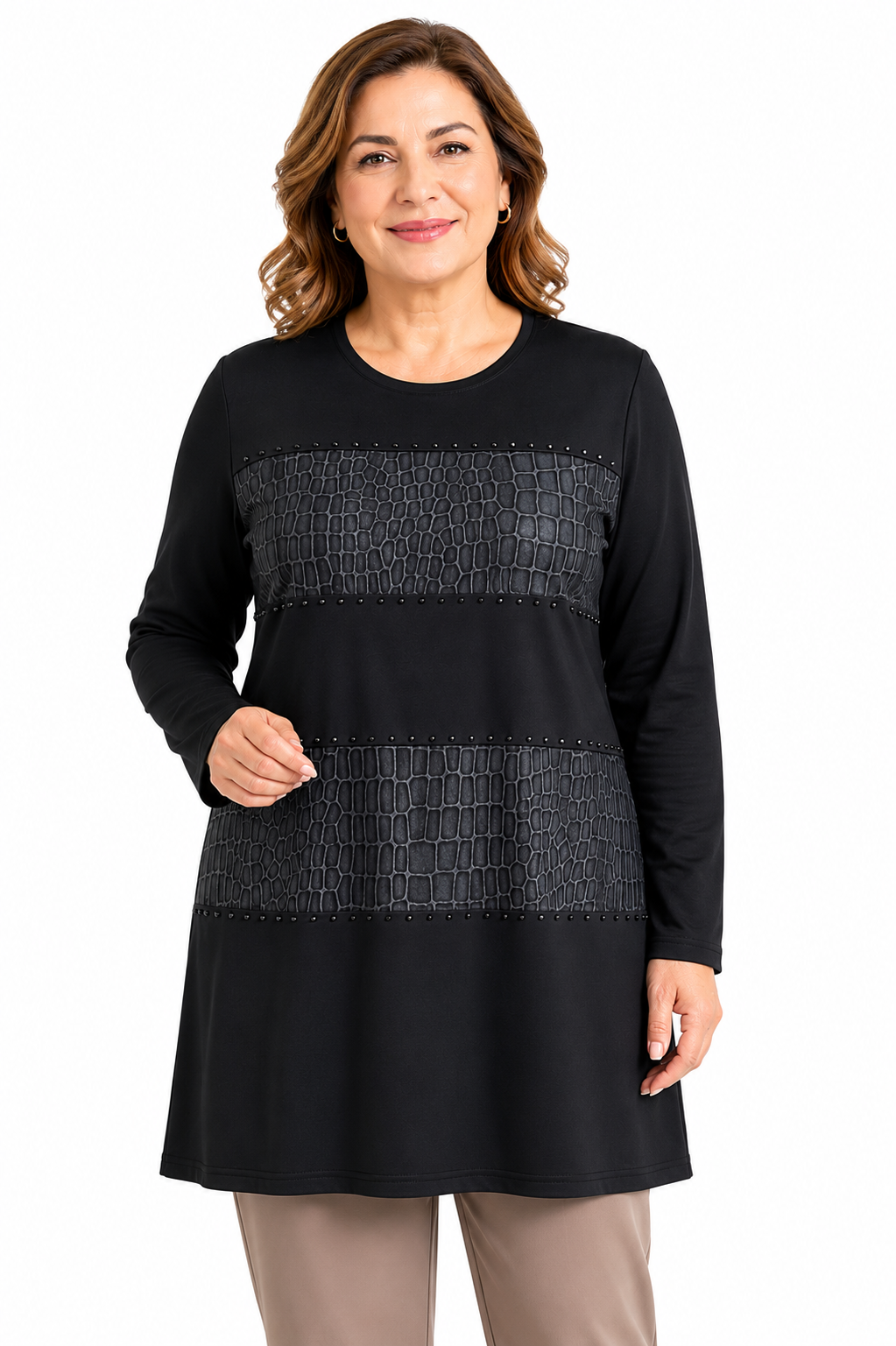 Orta Taş ve Üzeri Anne Penye Tunik 30600