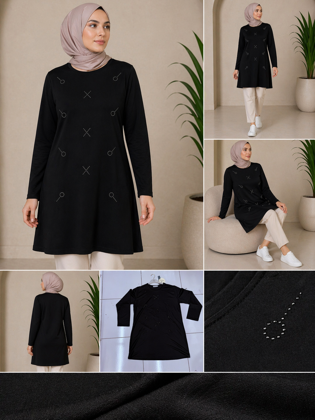 Orta Taş ve Üzeri Anne Penye Tunik 30644