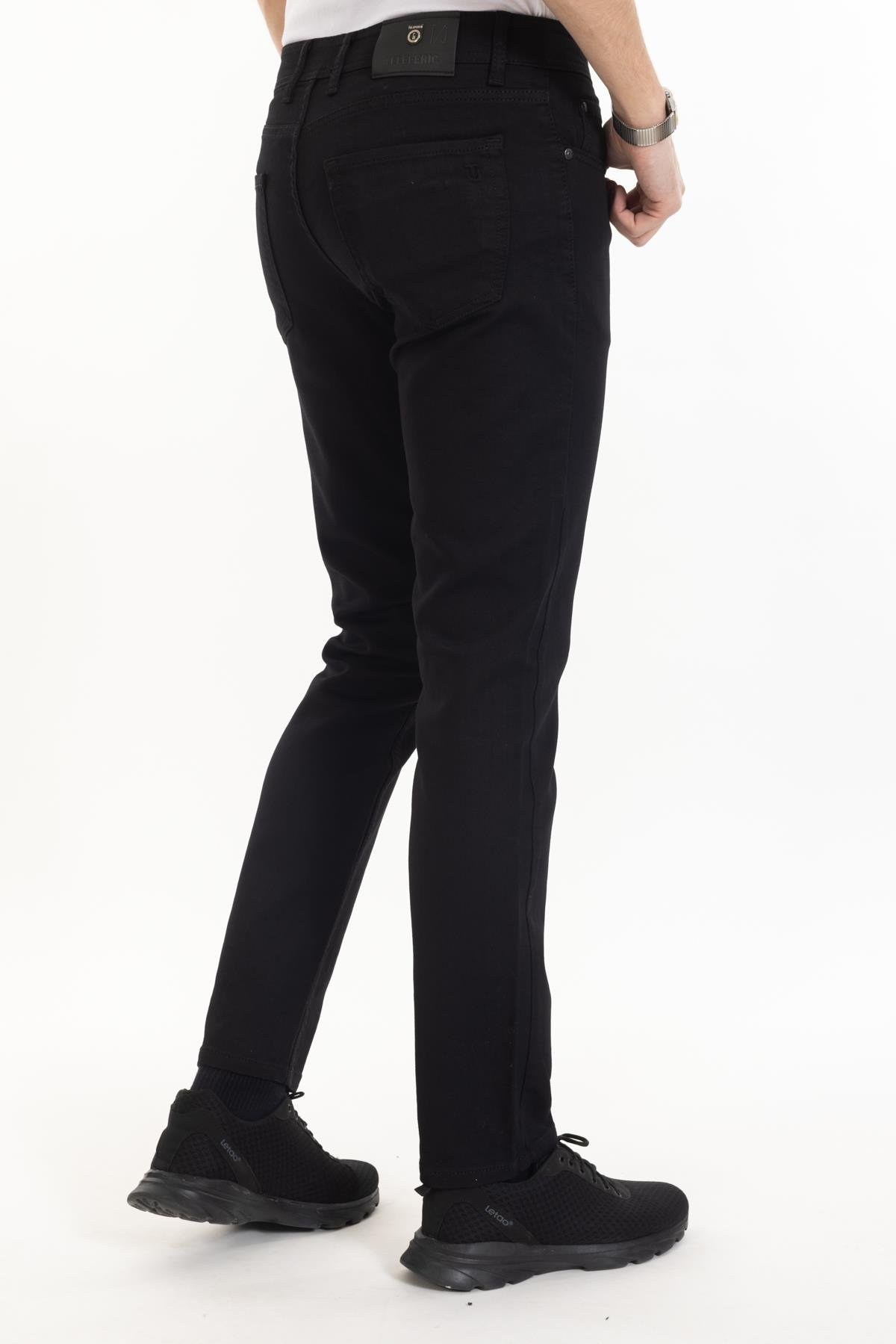 Yeni Ürün Rahat Kalıp Düz Paça Likralı Dört Mevsim Erkek Kanvas Pantolon 3003