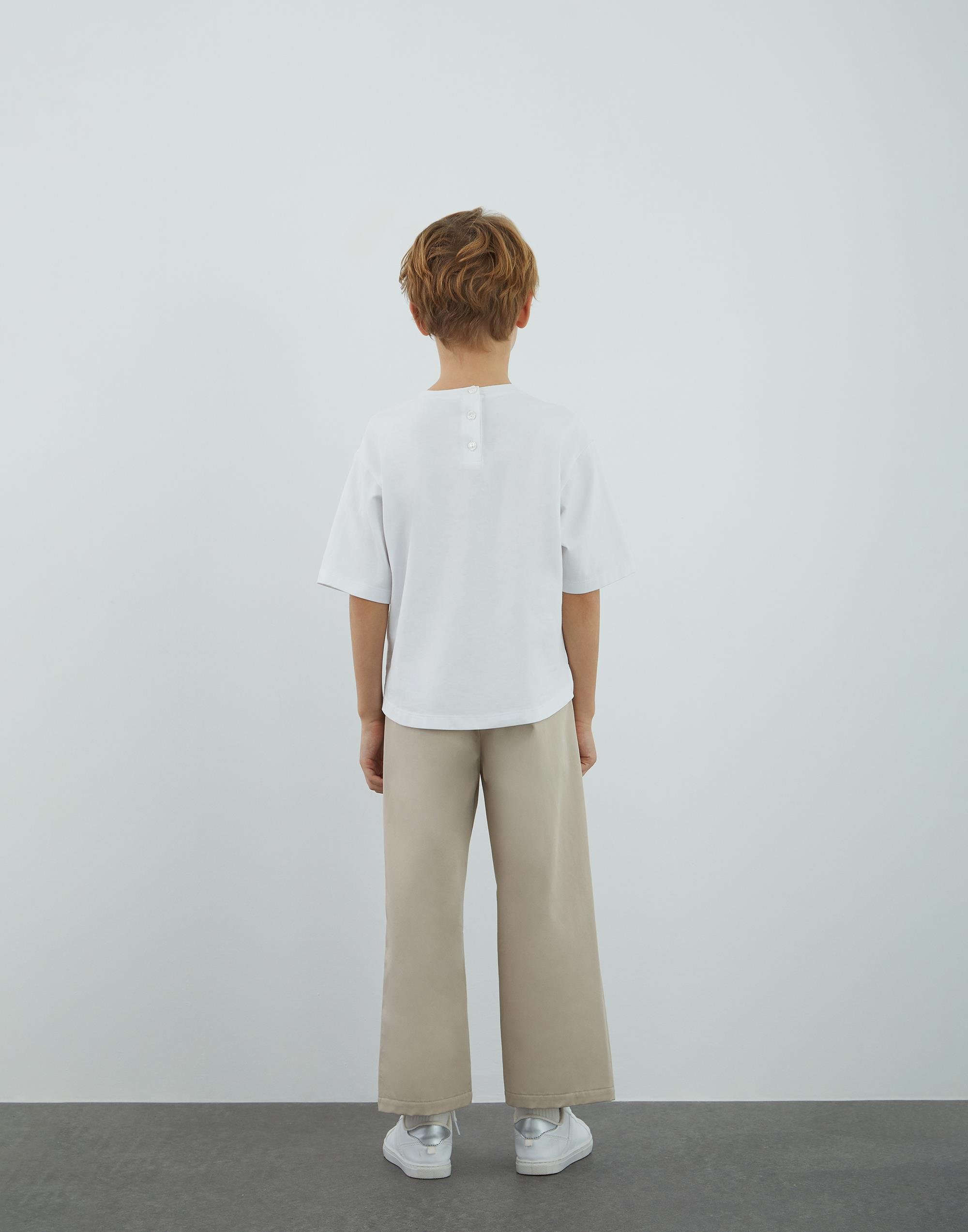 Aplike Detaylı Beyaz T Shirt - junior, designer dresses, bachelorette, party dresses and graduation dresses.