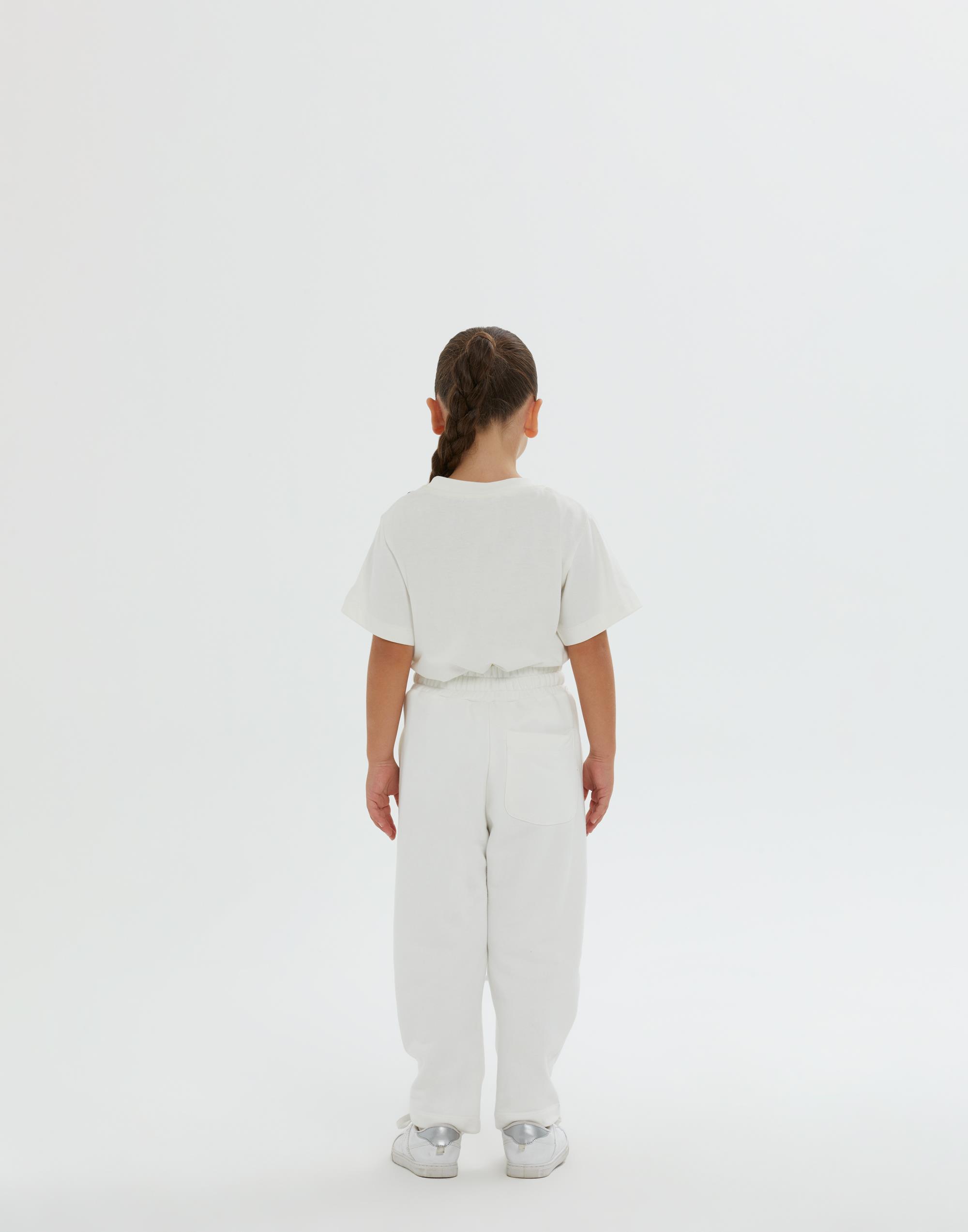 Arka Bel Lastikli Klasik Kesim Ekru Kız Çocuk Pantolon - junior, designer dresses, bachelorette, party dresses and graduation dresses.