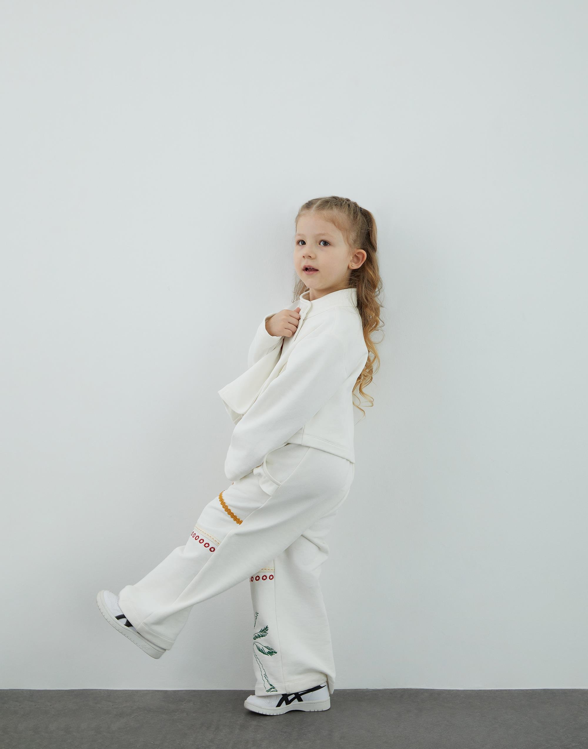 Asimetrik Kapamalı Nakış Detaylı Ekru  Ceket - junior, designer dresses, bachelorette, party dresses and graduation dresses.