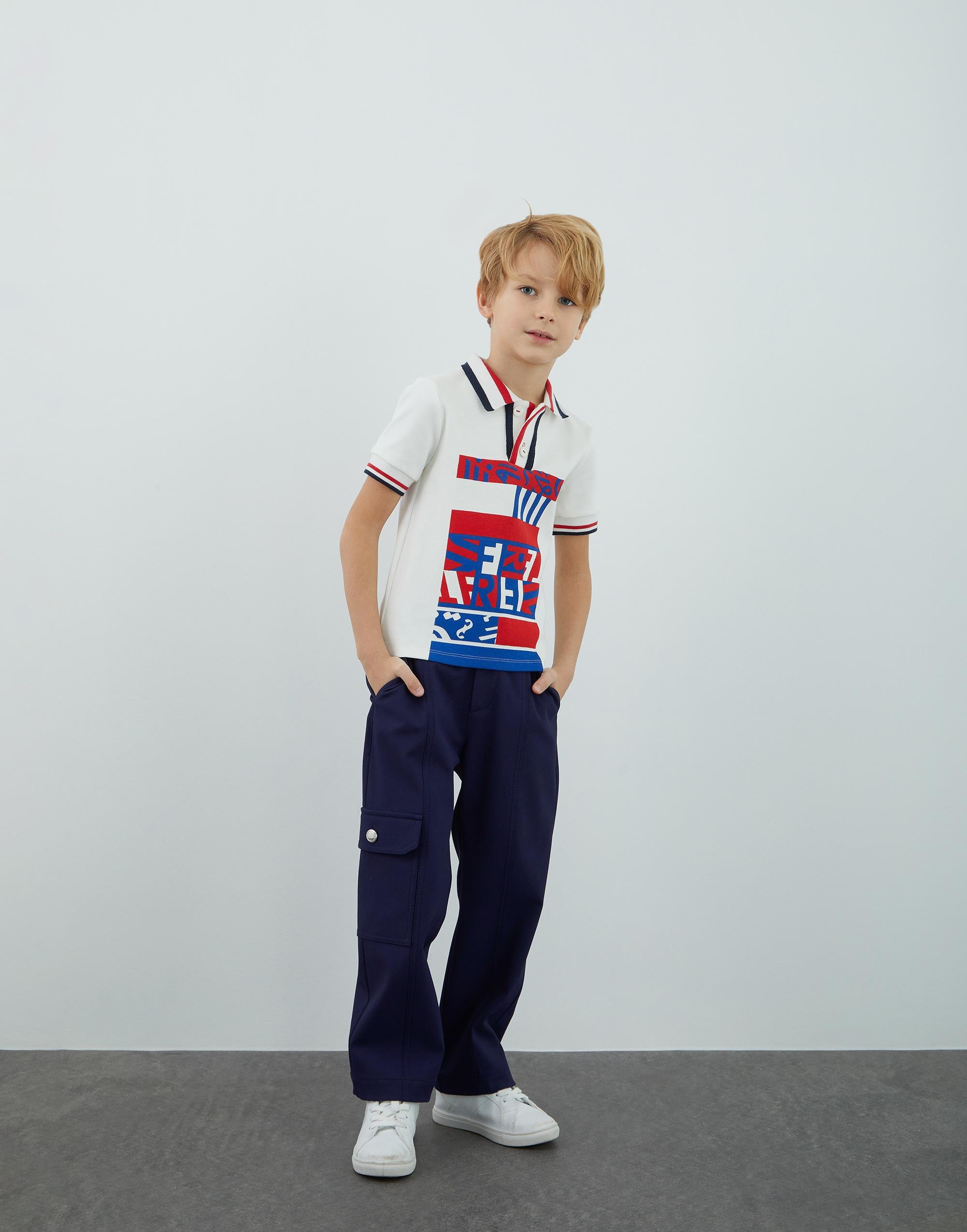 Ecru T Shirt with Print and Knitwear Detail - junior, designer dresses, bachelorette, party dresses and graduation dresses.