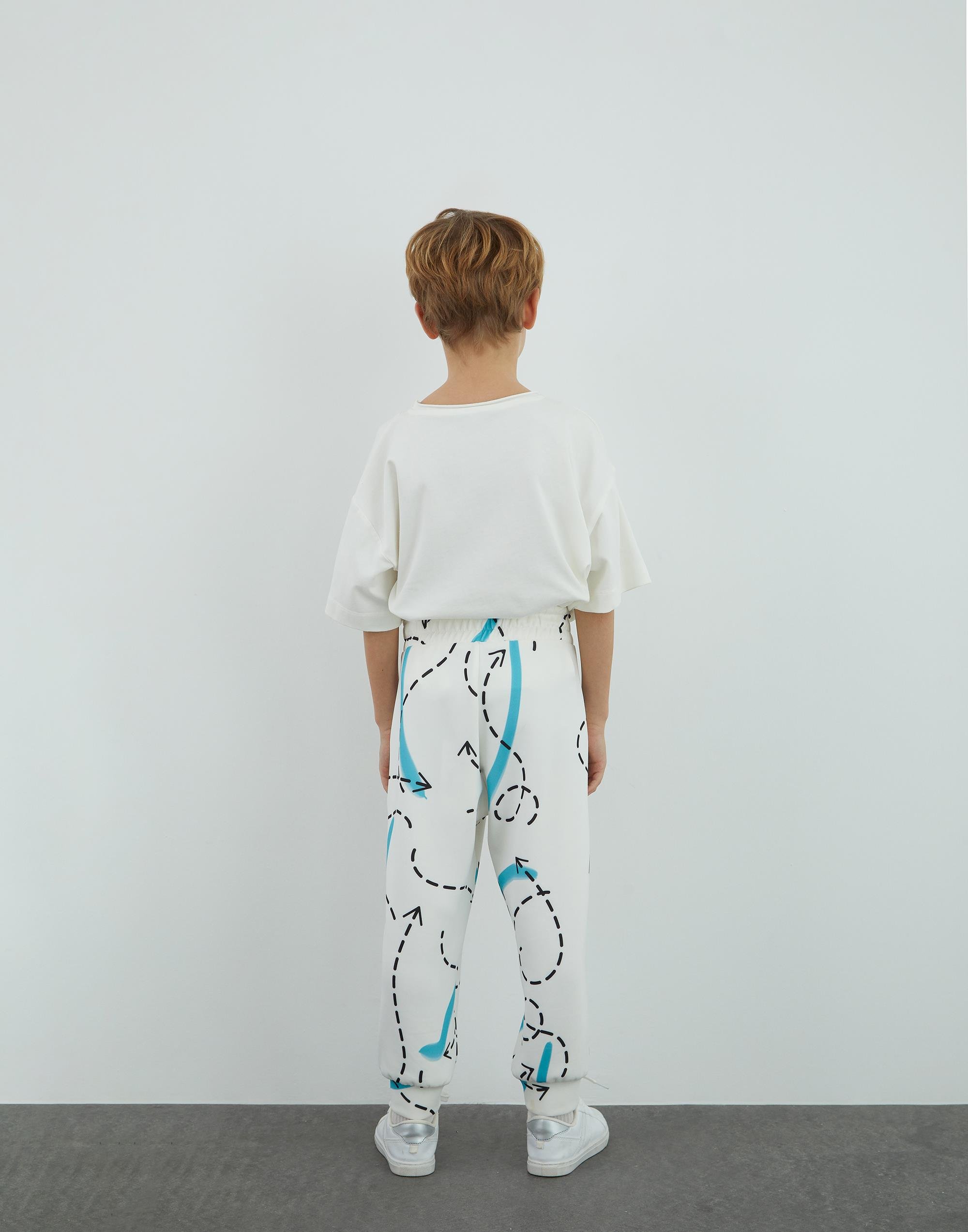 Baskılı Ekru T Shirt - junior, designer dresses, bachelorette, party dresses and graduation dresses.