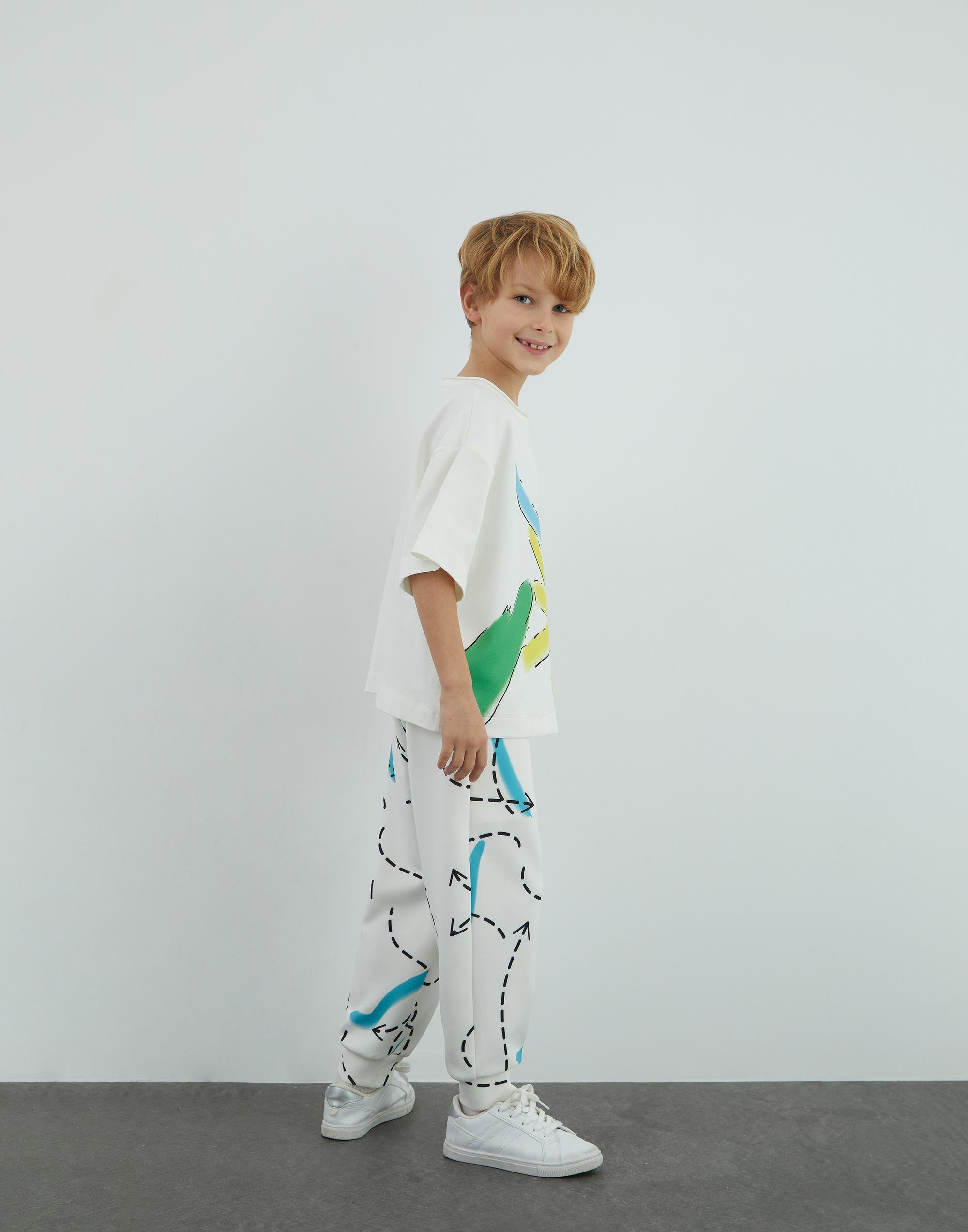 Baskılı Jogger Pantolon - junior, designer dresses, bachelorette, party dresses and graduation dresses.