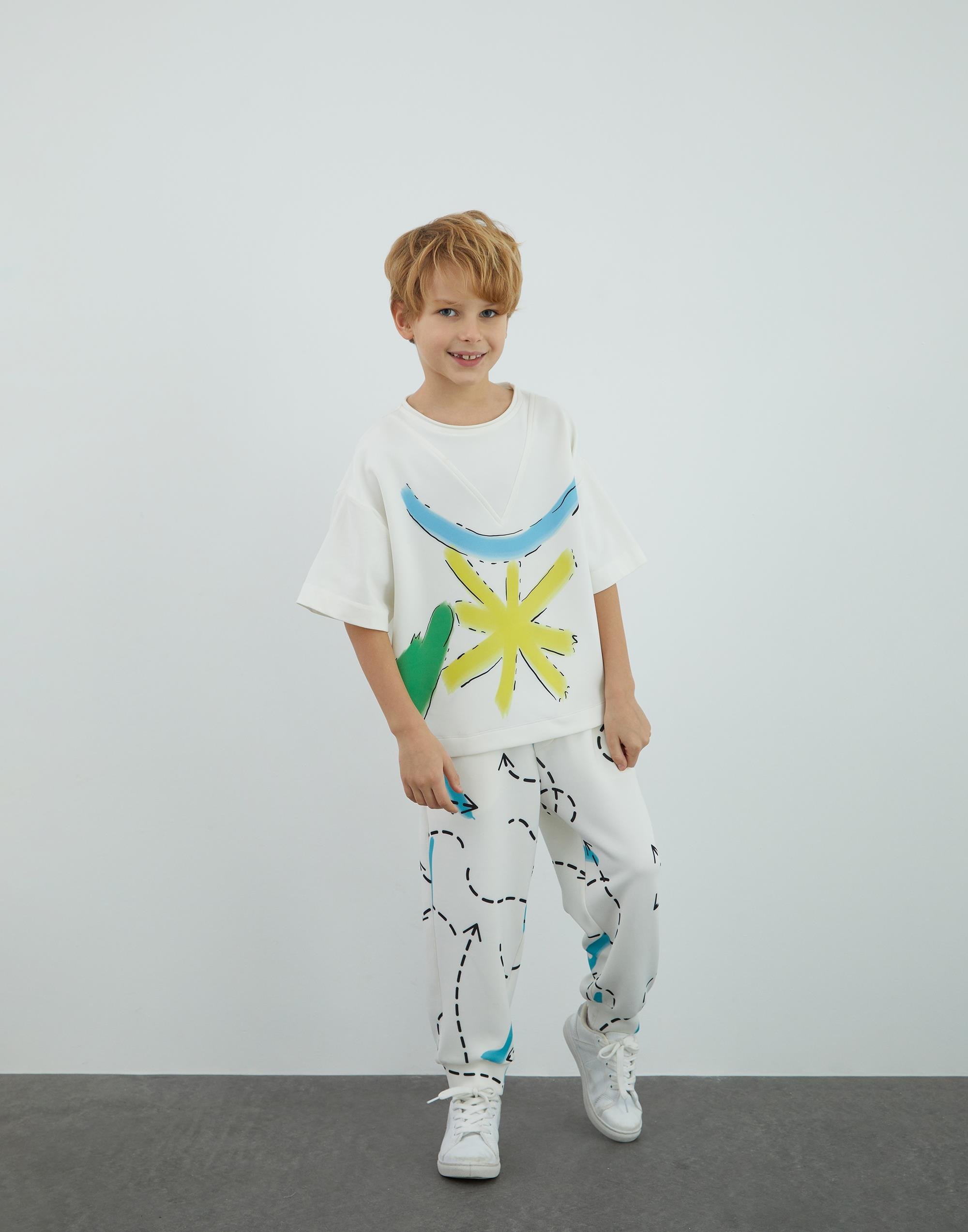 Baskılı Jogger Pantolon - junior, designer dresses, bachelorette, party dresses and graduation dresses.