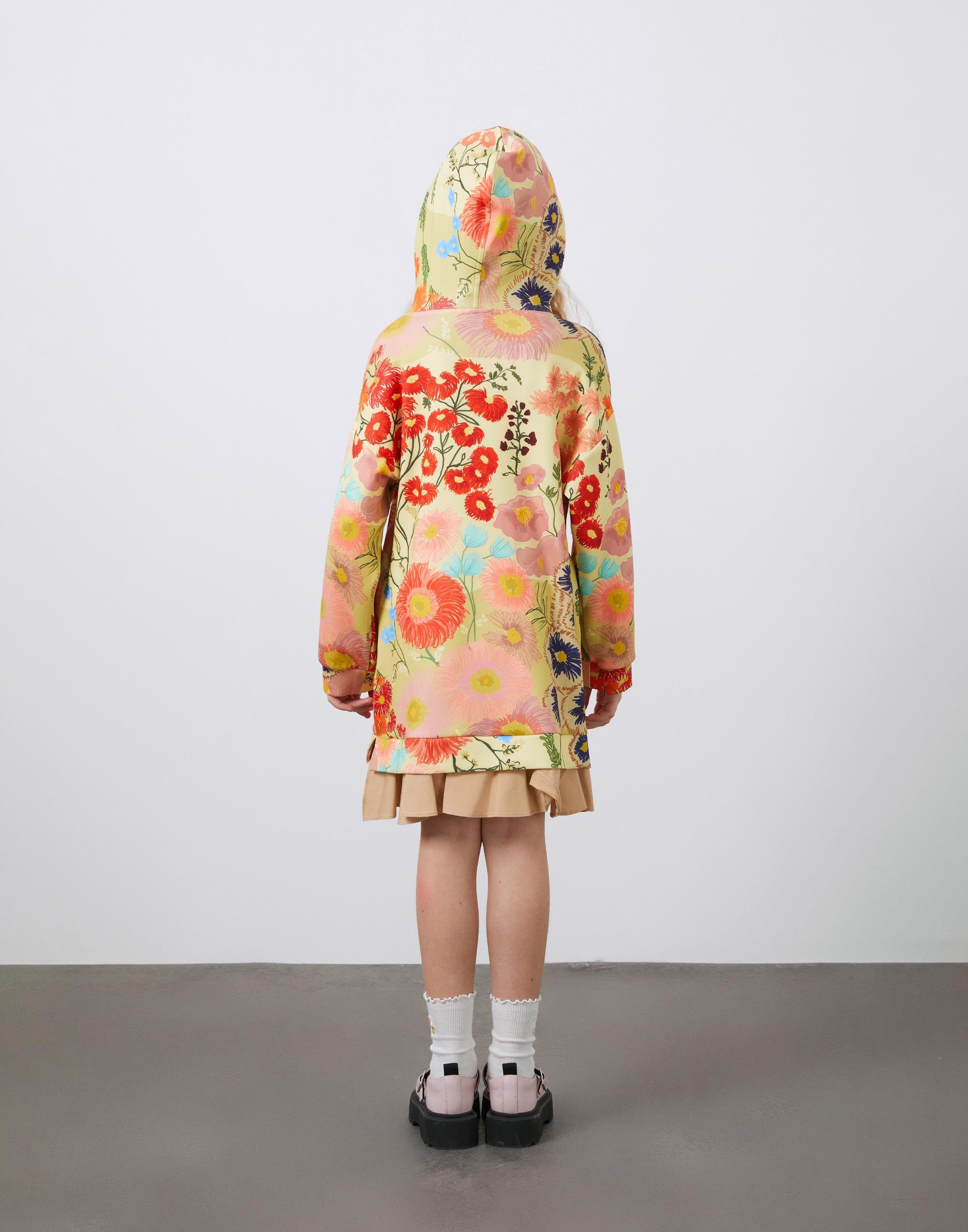 Baskılı Kız Çocuk Sweathirt Elbise - junior, designer dresses, bachelorette, party dresses and graduation dresses.