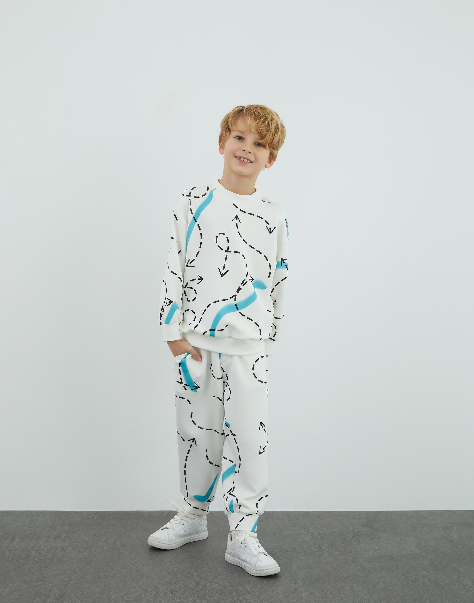 Printed Sweatshirt - junior, designer dresses, bachelorette, party dresses and graduation dresses.