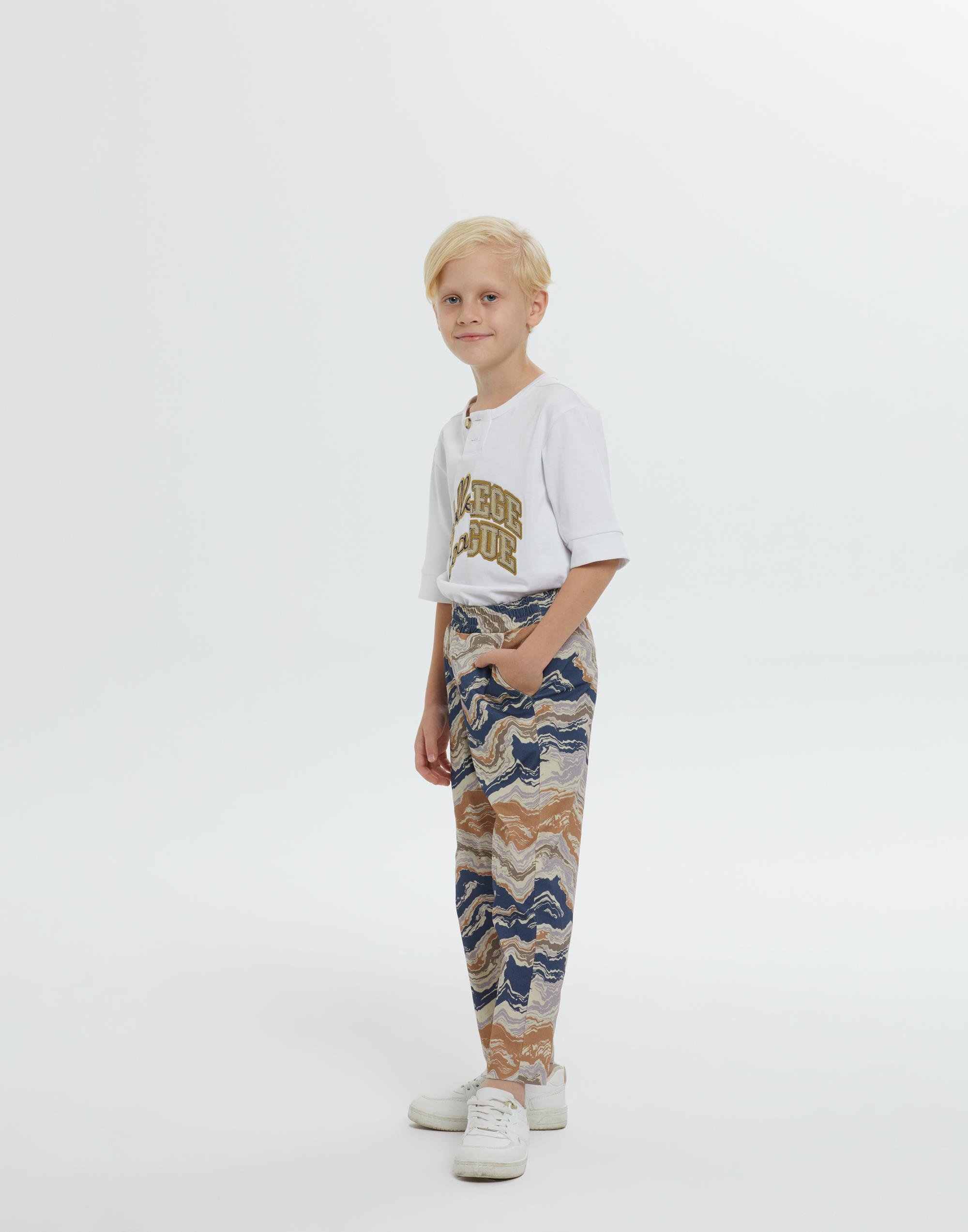 Beli Lastikli Cepli Desenli Erkek Çocuk Pantolon - junior, designer dresses, bachelorette, party dresses and graduation dresses.