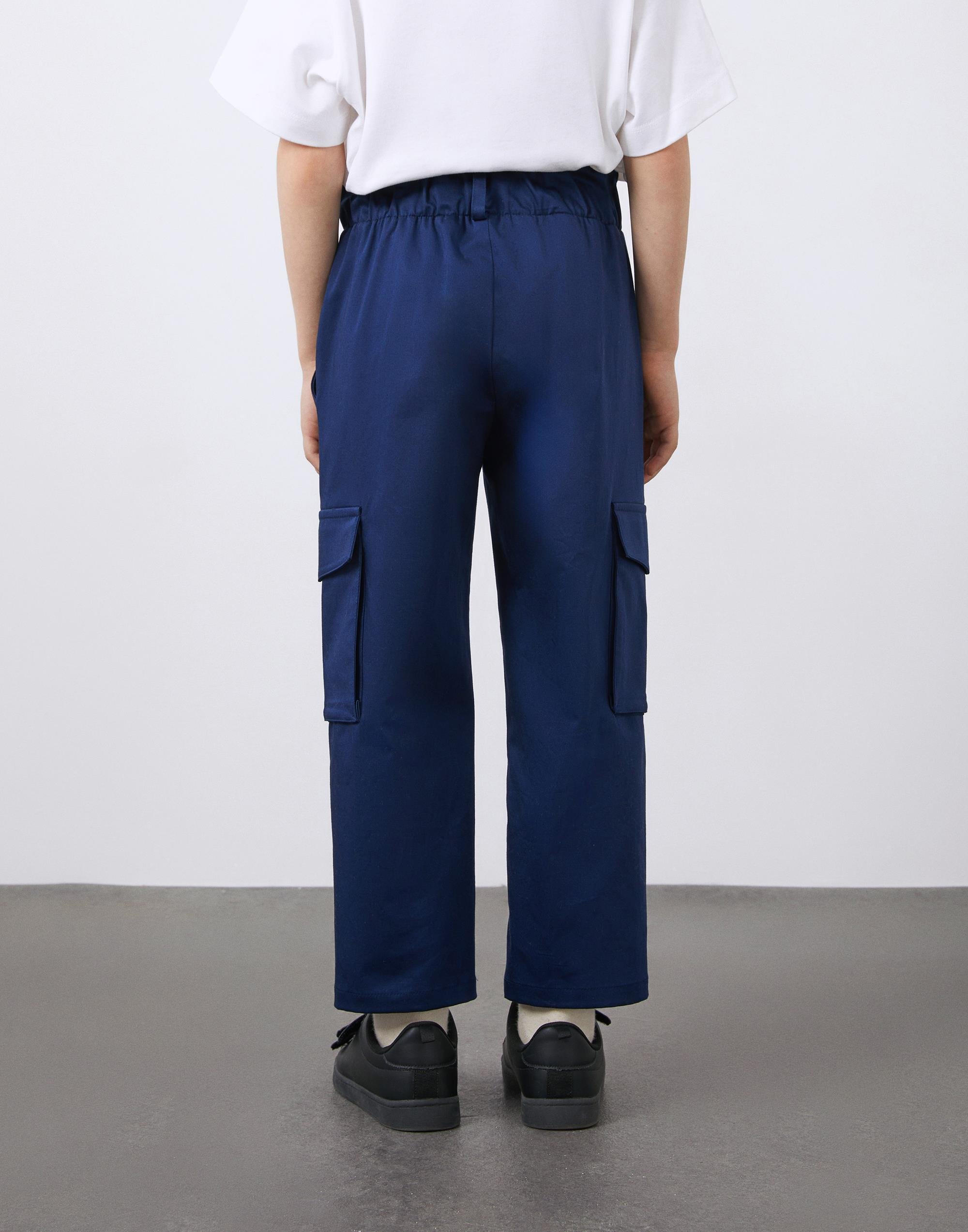 Beli Lastikli Lacivert Erkek Çocuk Kargo Pantolon - junior, designer dresses, bachelorette, party dresses and graduation dresses.