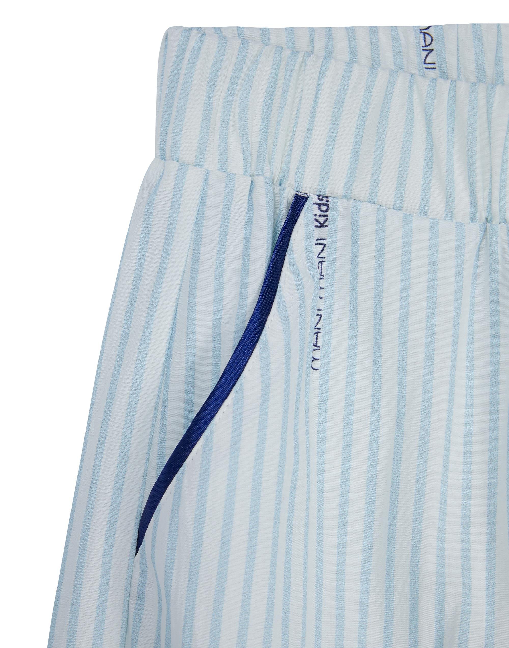 BELİ LASTİKLİ YANLARDAN CEPLİ KONTRAST BİYELİ DESENLİ PİJAMA ALTI - junior, designer dresses, bachelorette, party dresses and graduation dresses.