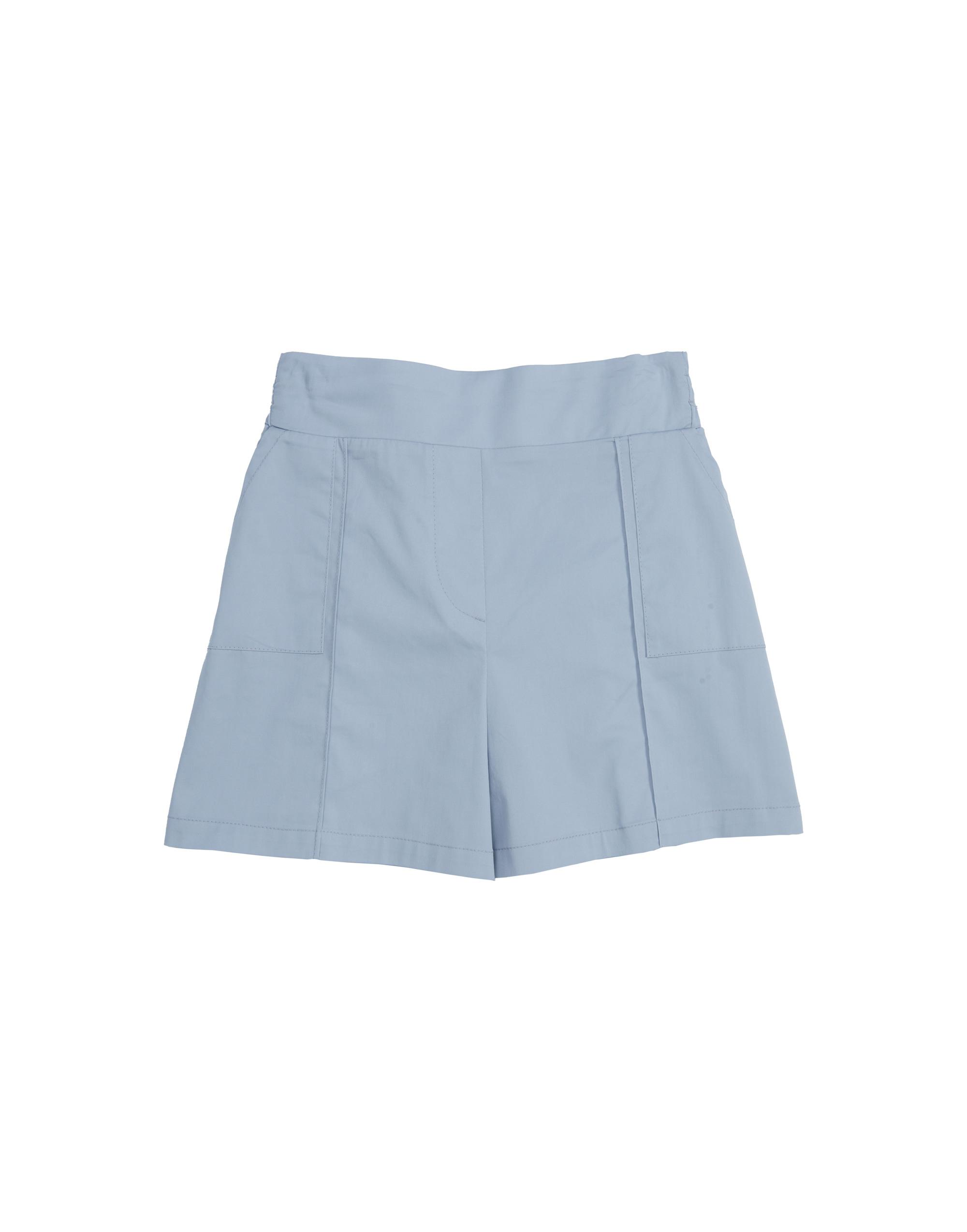 Beli Lastikli Yanları Ve Paçası Cepli Gri Şort - junior, designer dresses, bachelorette, party dresses and graduation dresses.