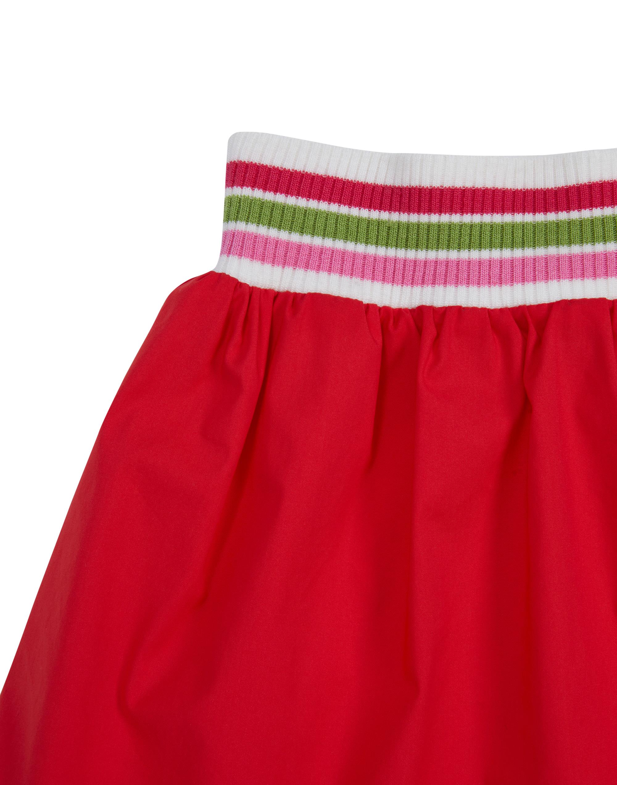 Beli Trikolu Etek Ucu Fırfırlı Büzgülü Kırmızı Etek - junior, designer dresses, bachelorette, party dresses and graduation dresses.