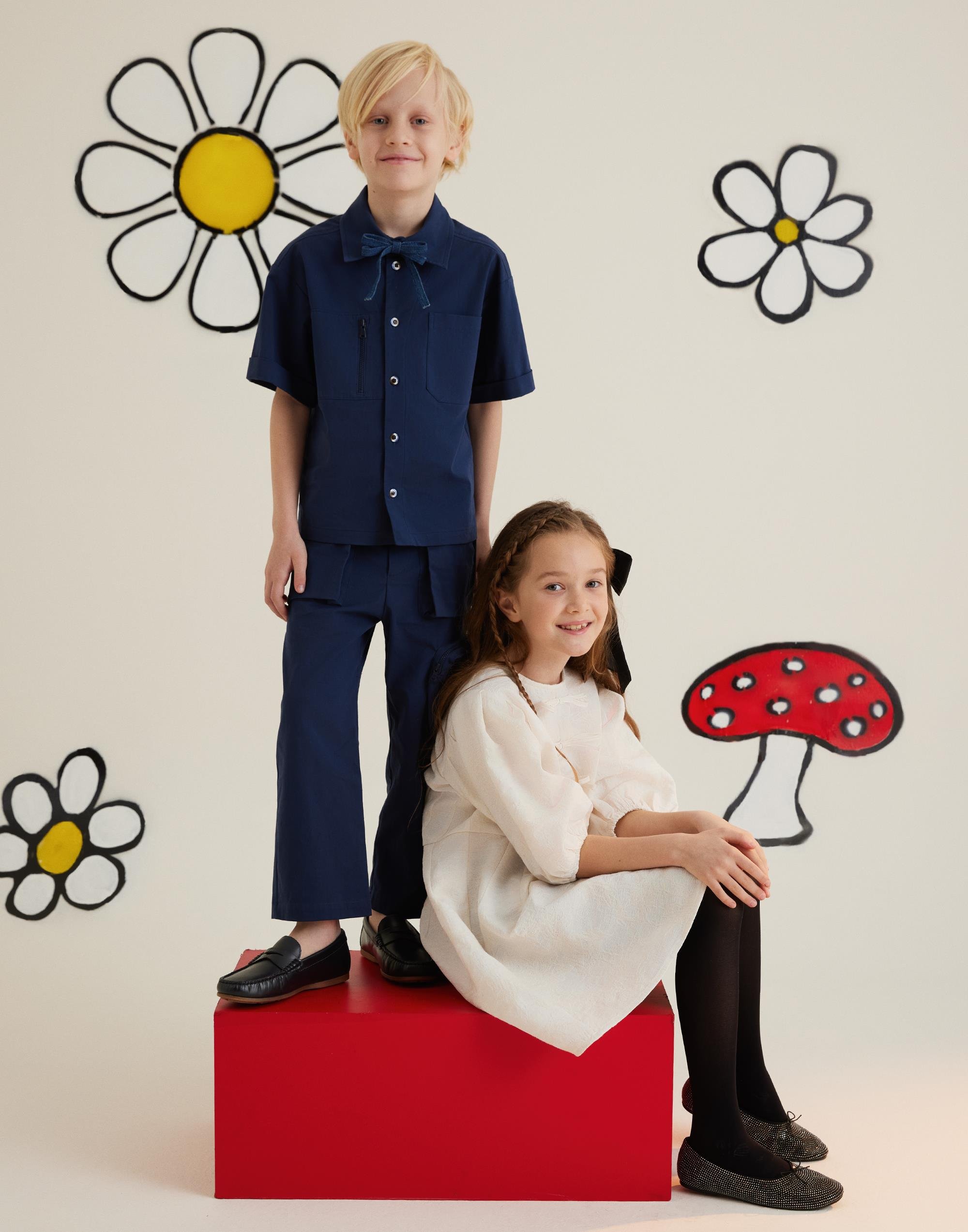 Cep Üzeri Fermuar Detaylı Lacivert Gömlek - junior, designer dresses, bachelorette, party dresses and graduation dresses.