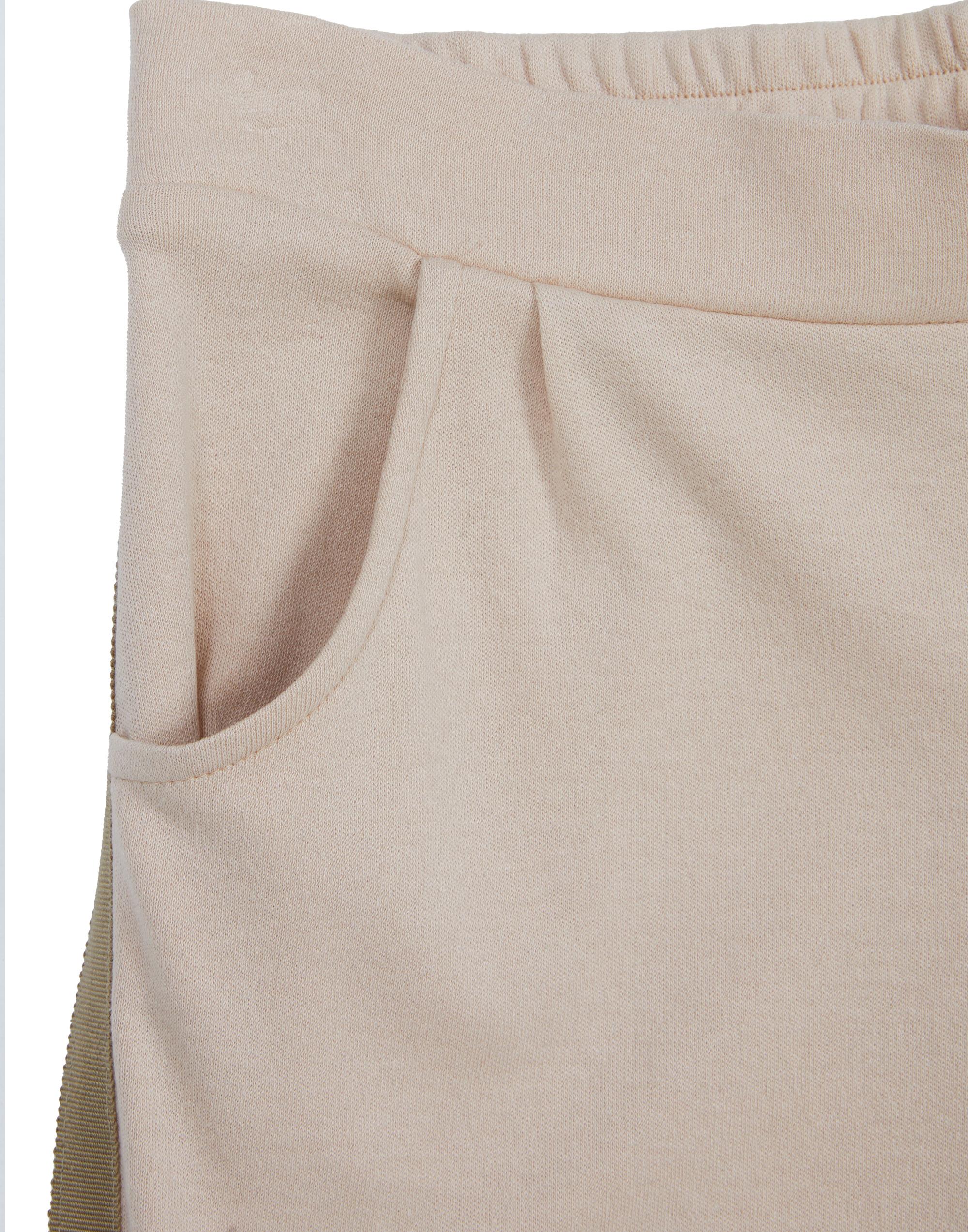 Cepli Çizgi Grogren Detaylı Bej Eşofman - junior, designer dresses, bachelorette, party dresses and graduation dresses.