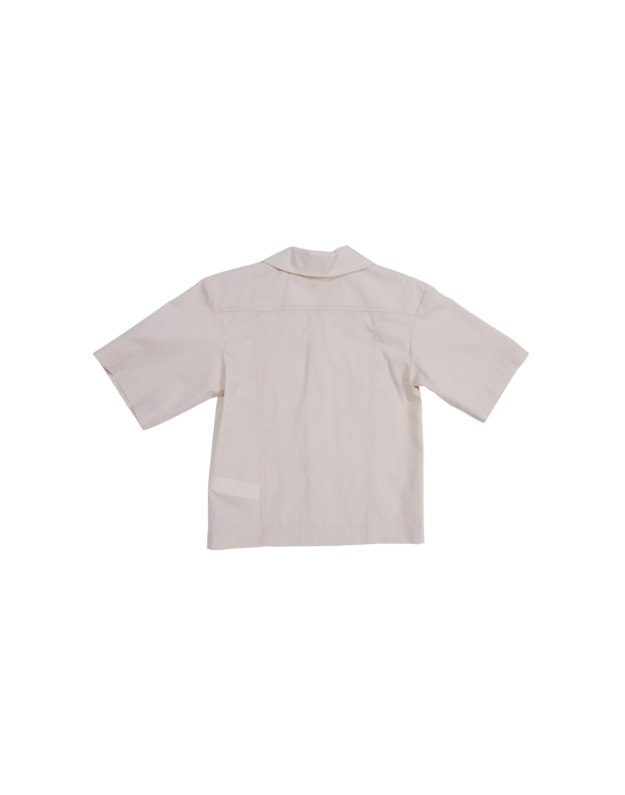 Cepli Erkek Yaka Kısa Kollu Bej Gömlek - junior, designer dresses, bachelorette, party dresses and graduation dresses.