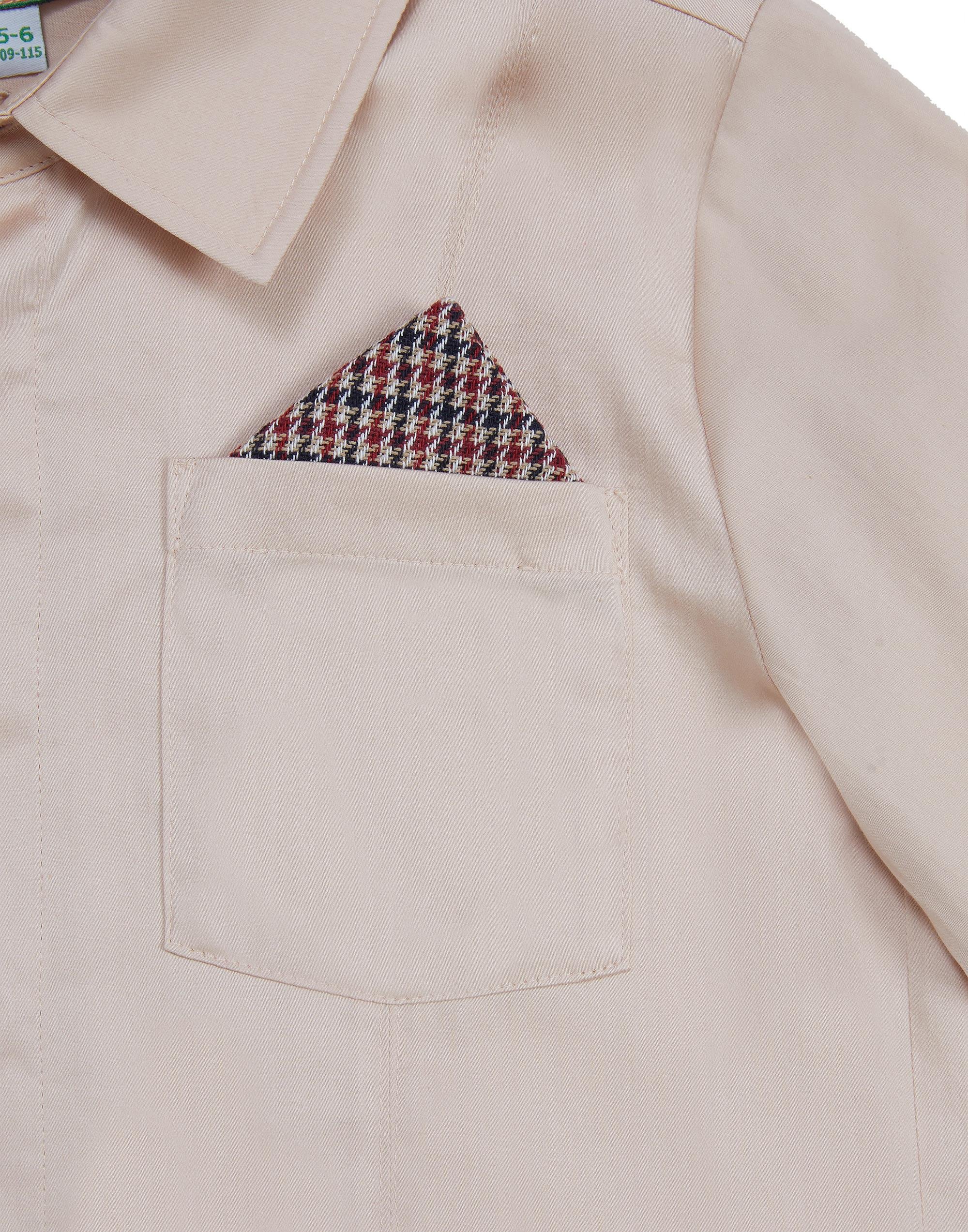 CEPTE SÜS MENDİL DETAYLI ARKADA NAKIŞ DETAYLI GÖMLEK - junior, designer dresses, bachelorette, party dresses and graduation dresses.