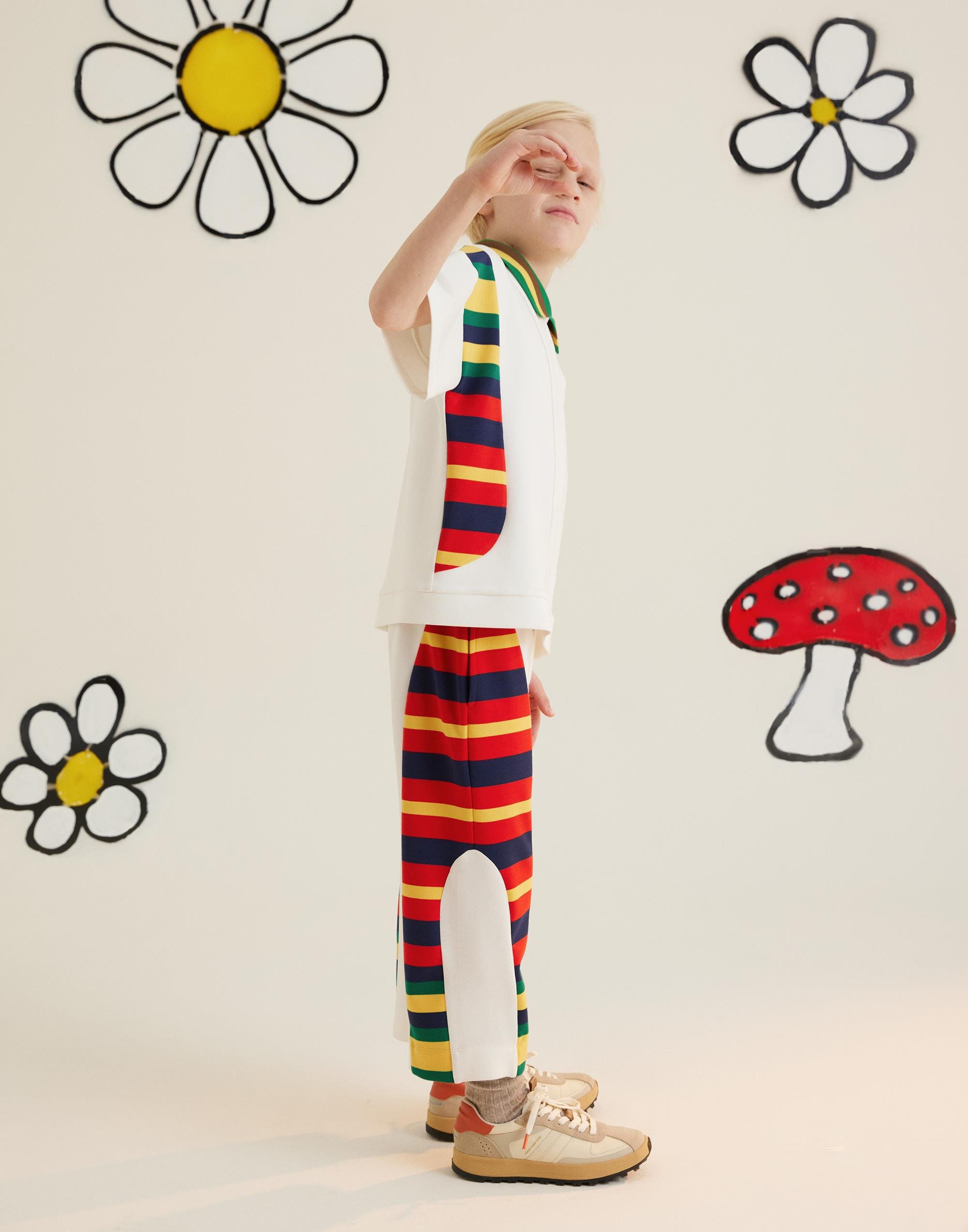 Çizgili Kumaş Detaylı Eşofman Altı - junior, designer dresses, bachelorette, party dresses and graduation dresses.