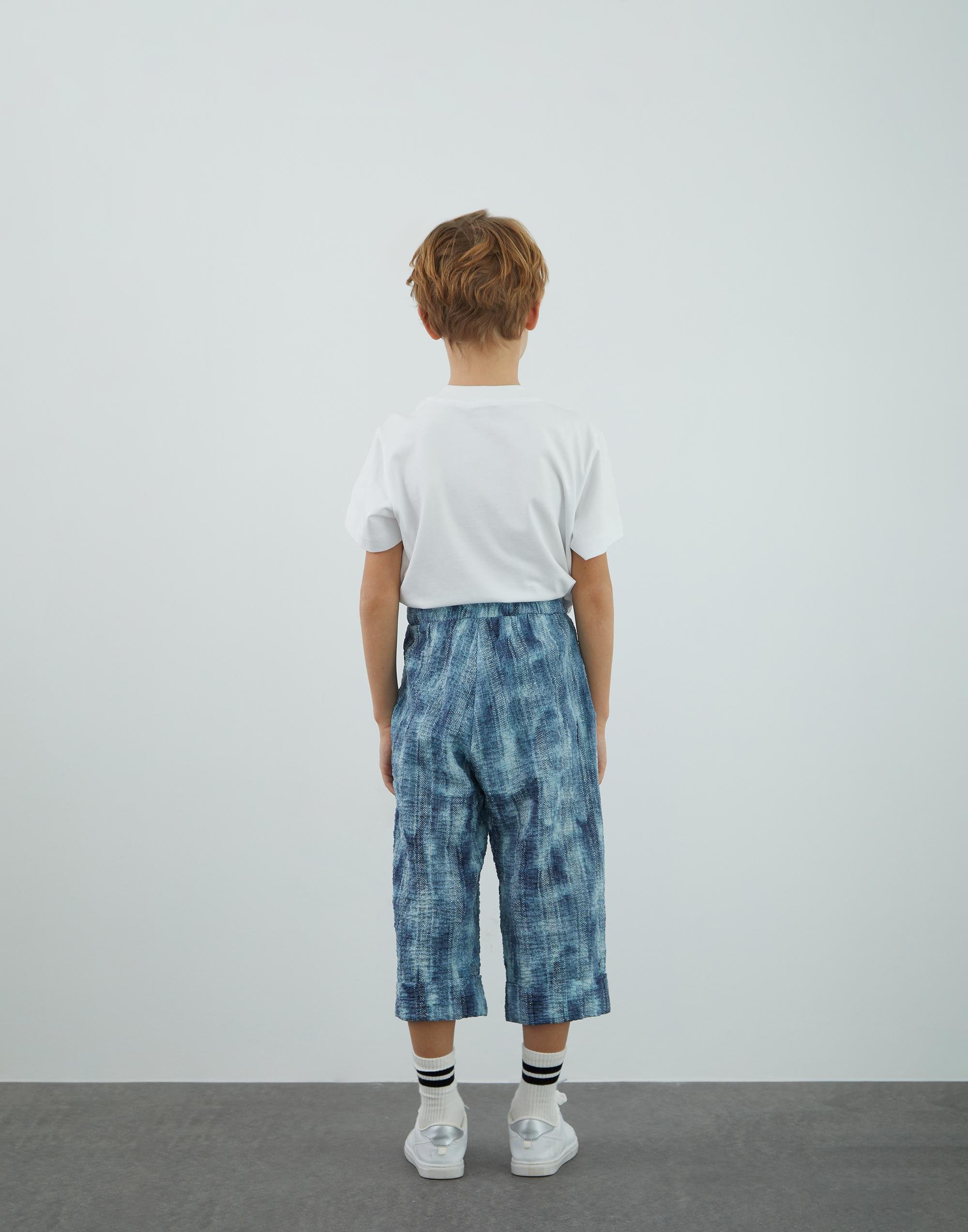 Desenli Duble Paça Pantolon - junior, designer dresses, bachelorette, party dresses and graduation dresses.