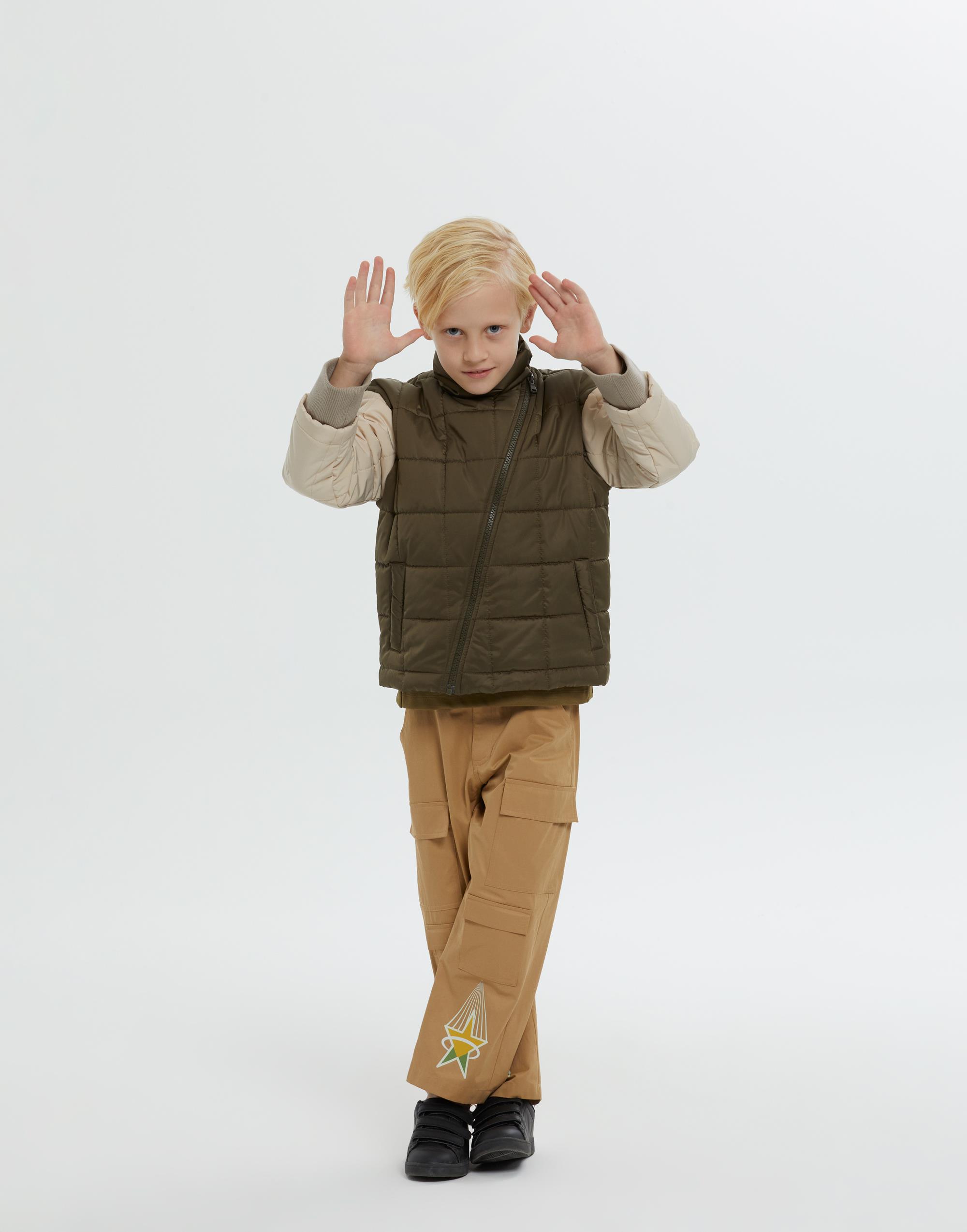 Dik Yakalı Çapraz Fermuarlı Astarlı Kapitone Yeşil Erkek Çocuk Ceket - junior, designer dresses, bachelorette, party dresses and graduation dresses.