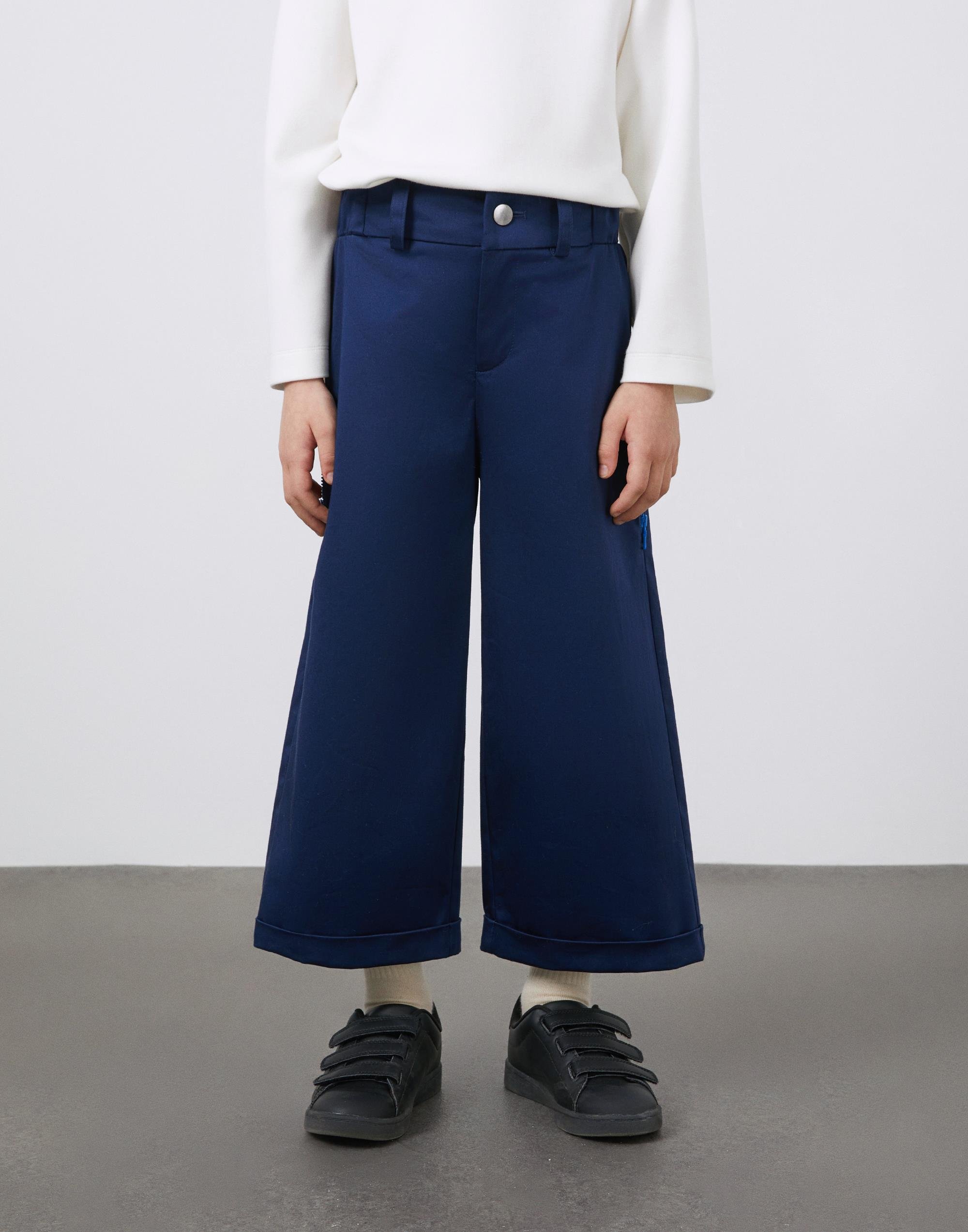 Fermuarlı Cep Detaylı Lacivert  Erkek Çocuk Poplin Pantolon - junior, designer dresses, bachelorette, party dresses and graduation dresses.