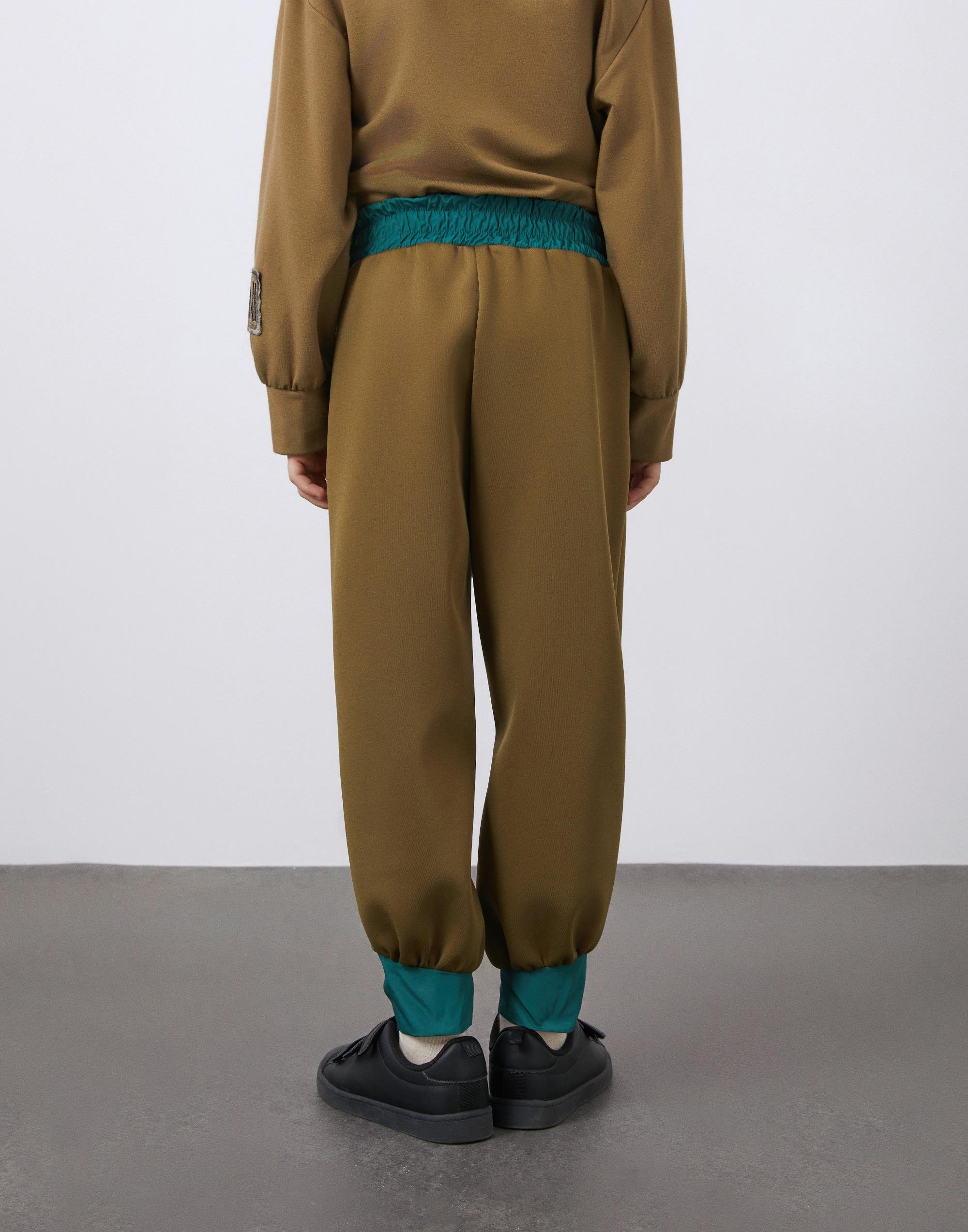 Garni Detaylı Fermuarlı Erkek Çocuk Jogger Pantolon - junior, designer dresses, bachelorette, party dresses and graduation dresses.