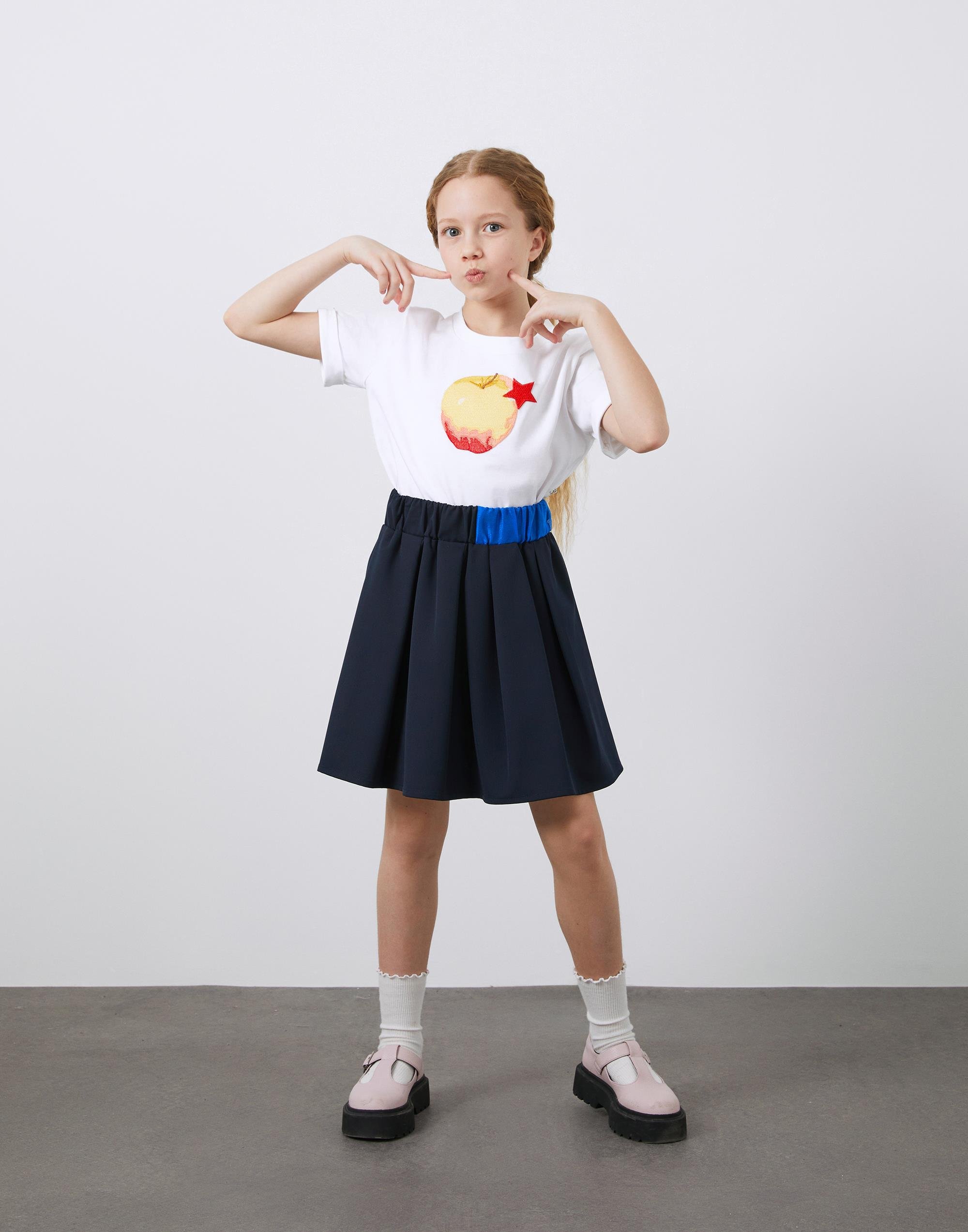 Garni Detaylı Pileli Poplin Etek - junior, designer dresses, bachelorette, party dresses and graduation dresses.