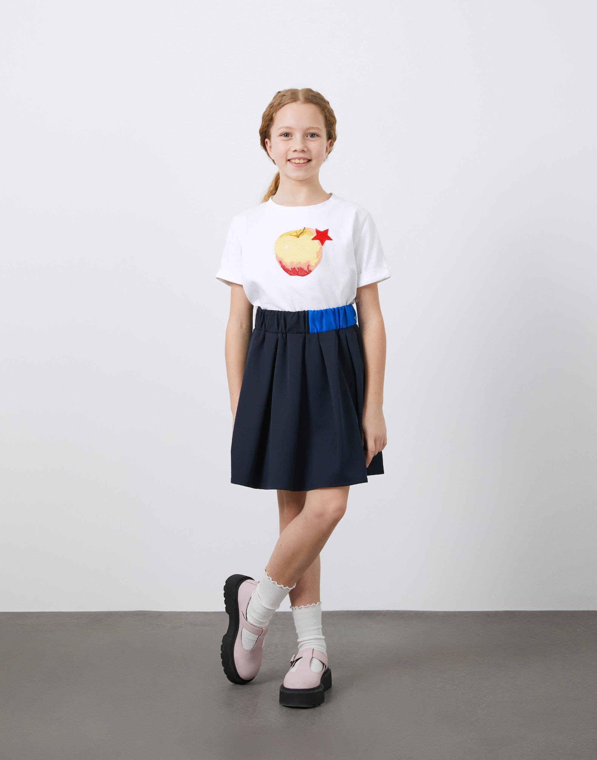 Garni Detaylı Pileli Poplin Etek - junior, designer dresses, bachelorette, party dresses and graduation dresses.