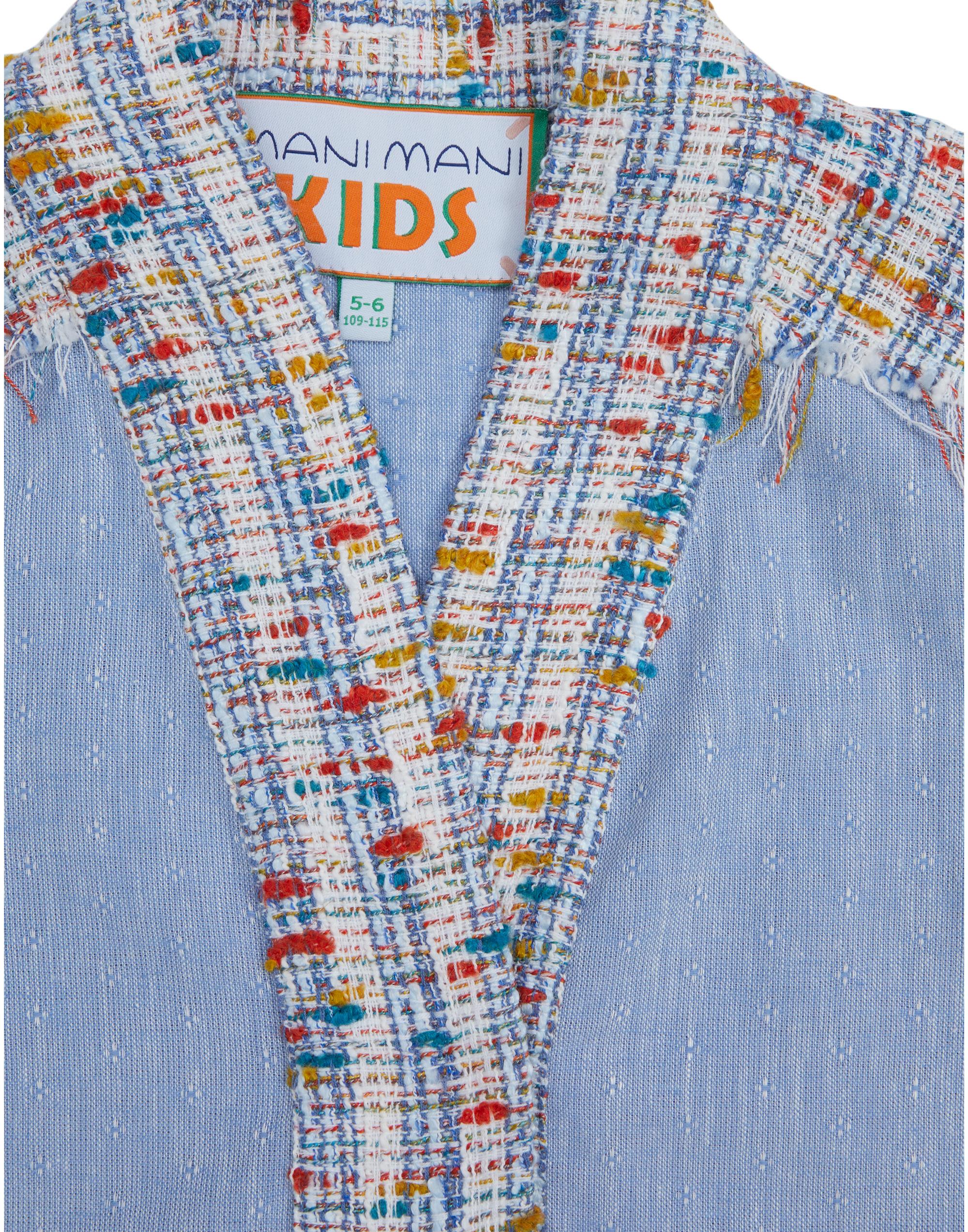 Garni Kumaş Detaylı Mavi Ceket - junior, designer dresses, bachelorette, party dresses and graduation dresses.