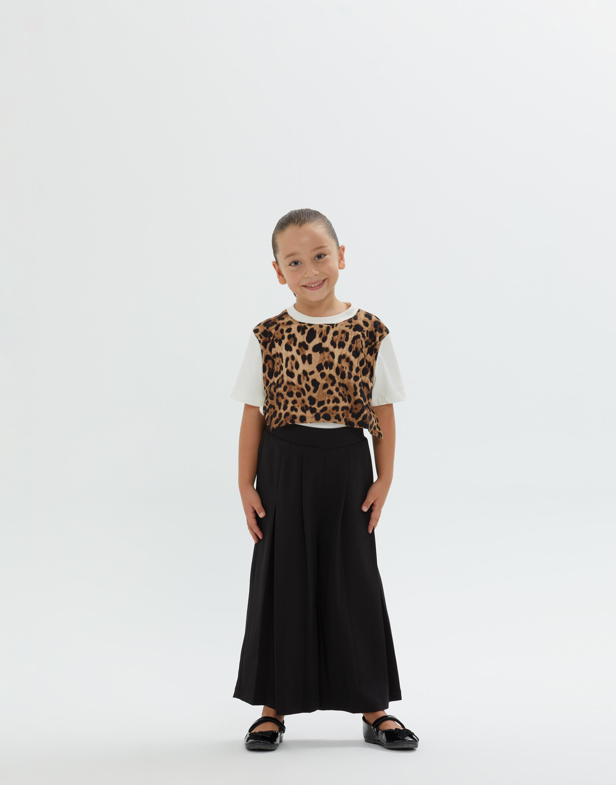 Geniş Kesim Siyah Kız Çocuk Pantolon - junior, designer dresses, bachelorette, party dresses and graduation dresses.