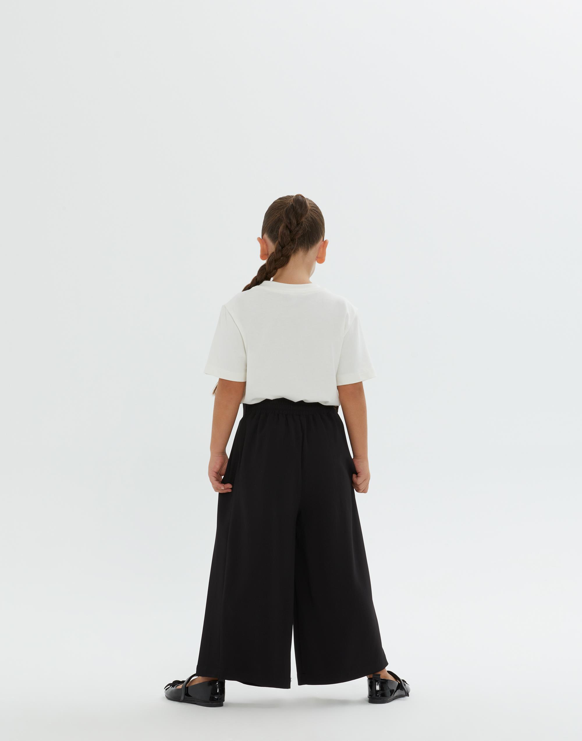 Geniş Kesim Siyah Kız Çocuk Pantolon - junior, designer dresses, bachelorette, party dresses and graduation dresses.