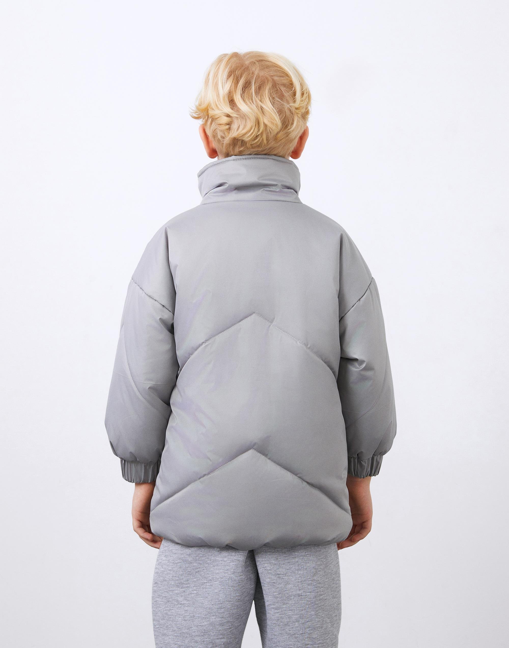 Gri Erkek Çocuk Şişme Mont - junior, designer dresses, bachelorette, party dresses and graduation dresses.