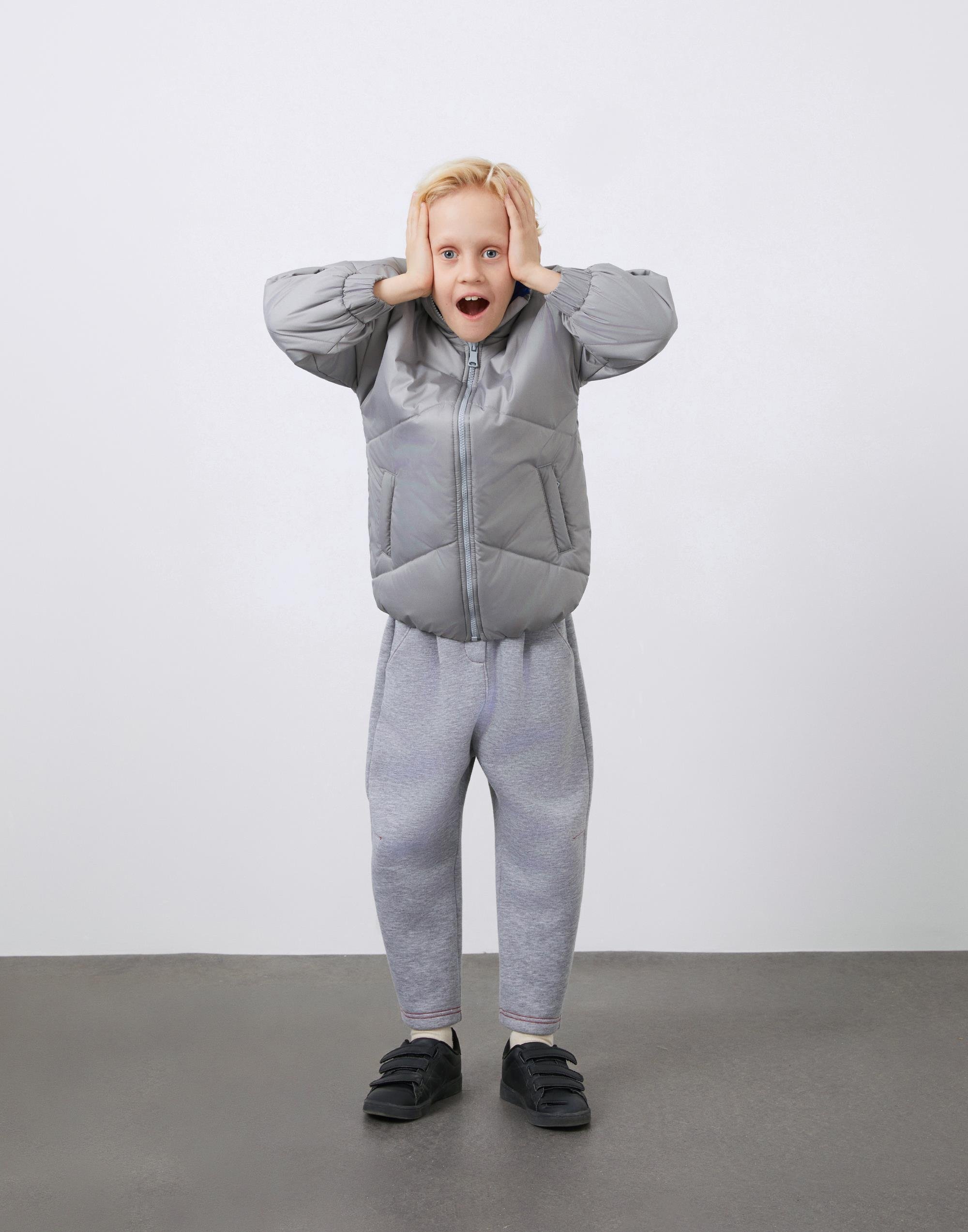 Gri Erkek Çocuk Şişme Mont - junior, designer dresses, bachelorette, party dresses and graduation dresses.