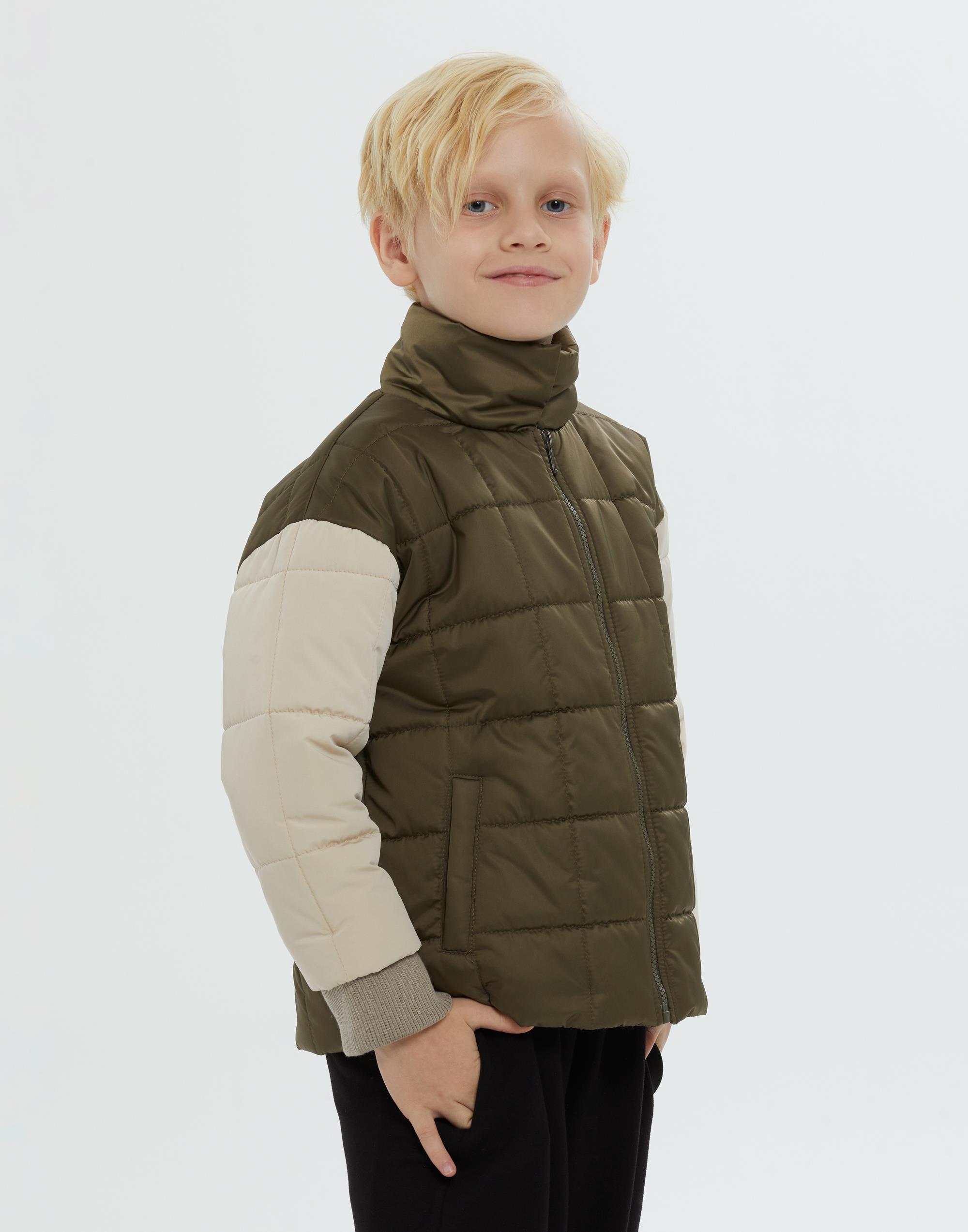 Hakim Yaka Erkek Çocuk Yeşil Şişme Yelek - junior, designer dresses, bachelorette, party dresses and graduation dresses.