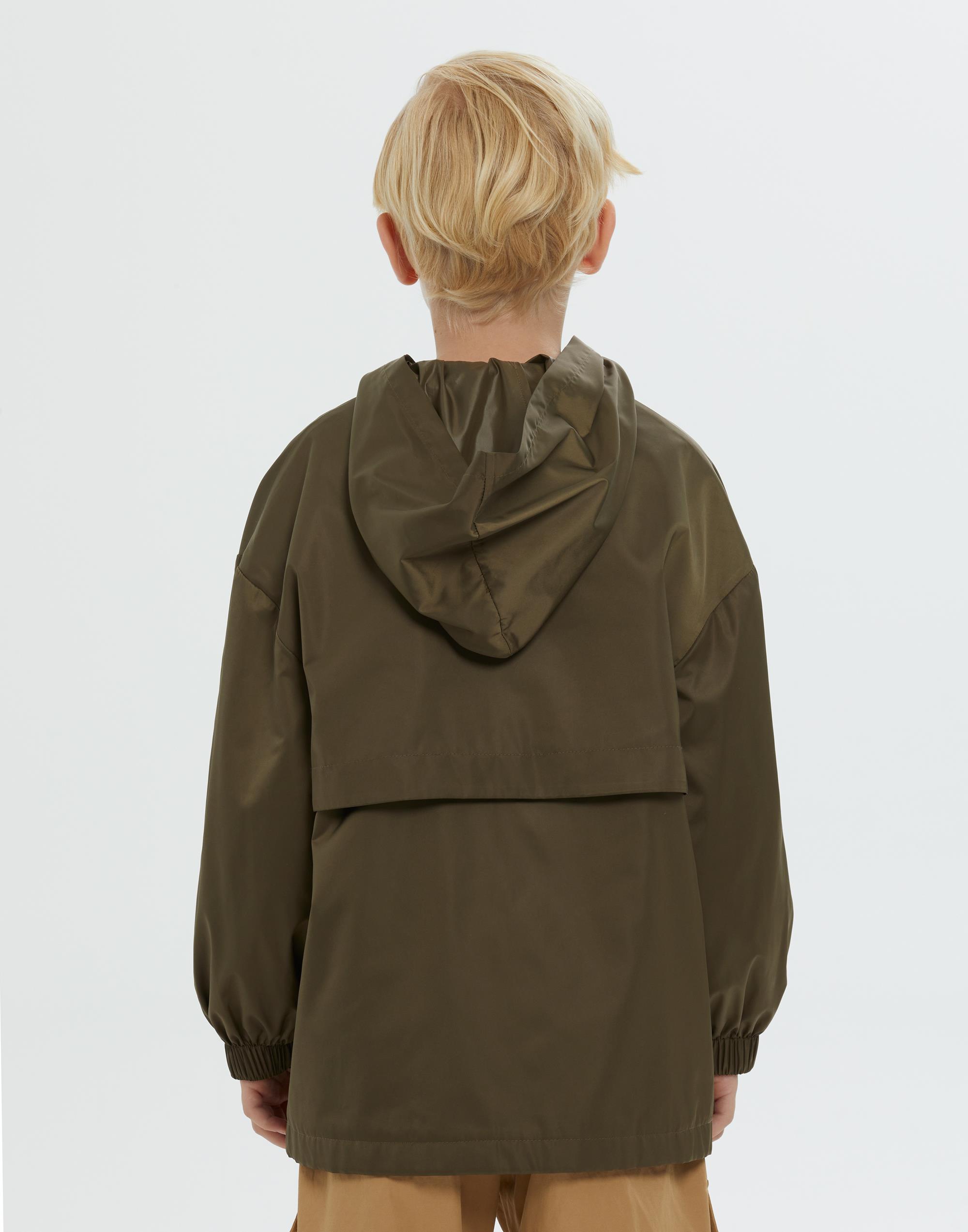 Kapüşonlu Fermuarlı Uzun Kollu Astarlı Yeşil Erkek Çocuk Ceket - junior, designer dresses, bachelorette, party dresses and graduation dresses.