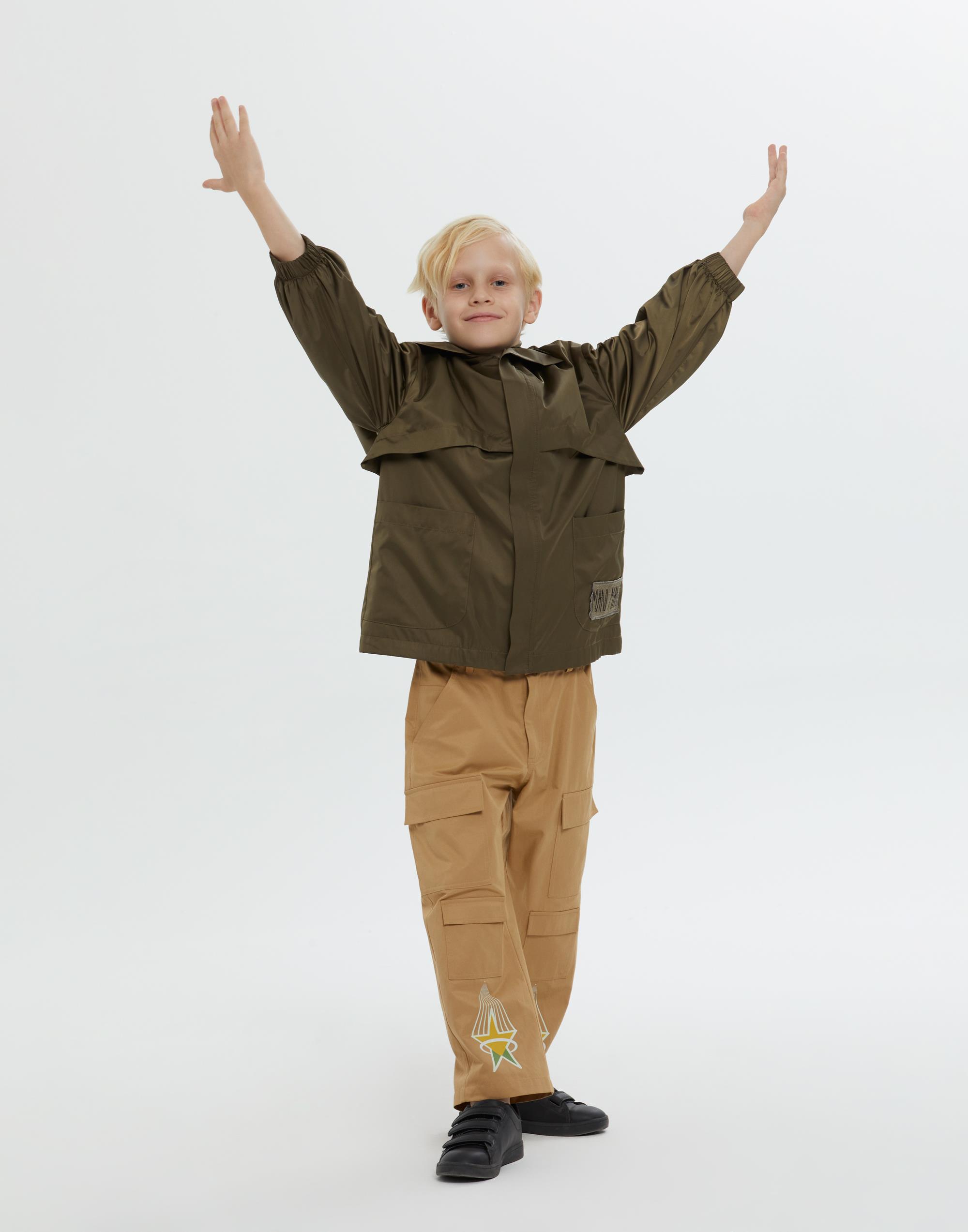 Kapüşonlu Fermuarlı Uzun Kollu Astarlı Yeşil Erkek Çocuk Ceket - junior, designer dresses, bachelorette, party dresses and graduation dresses.